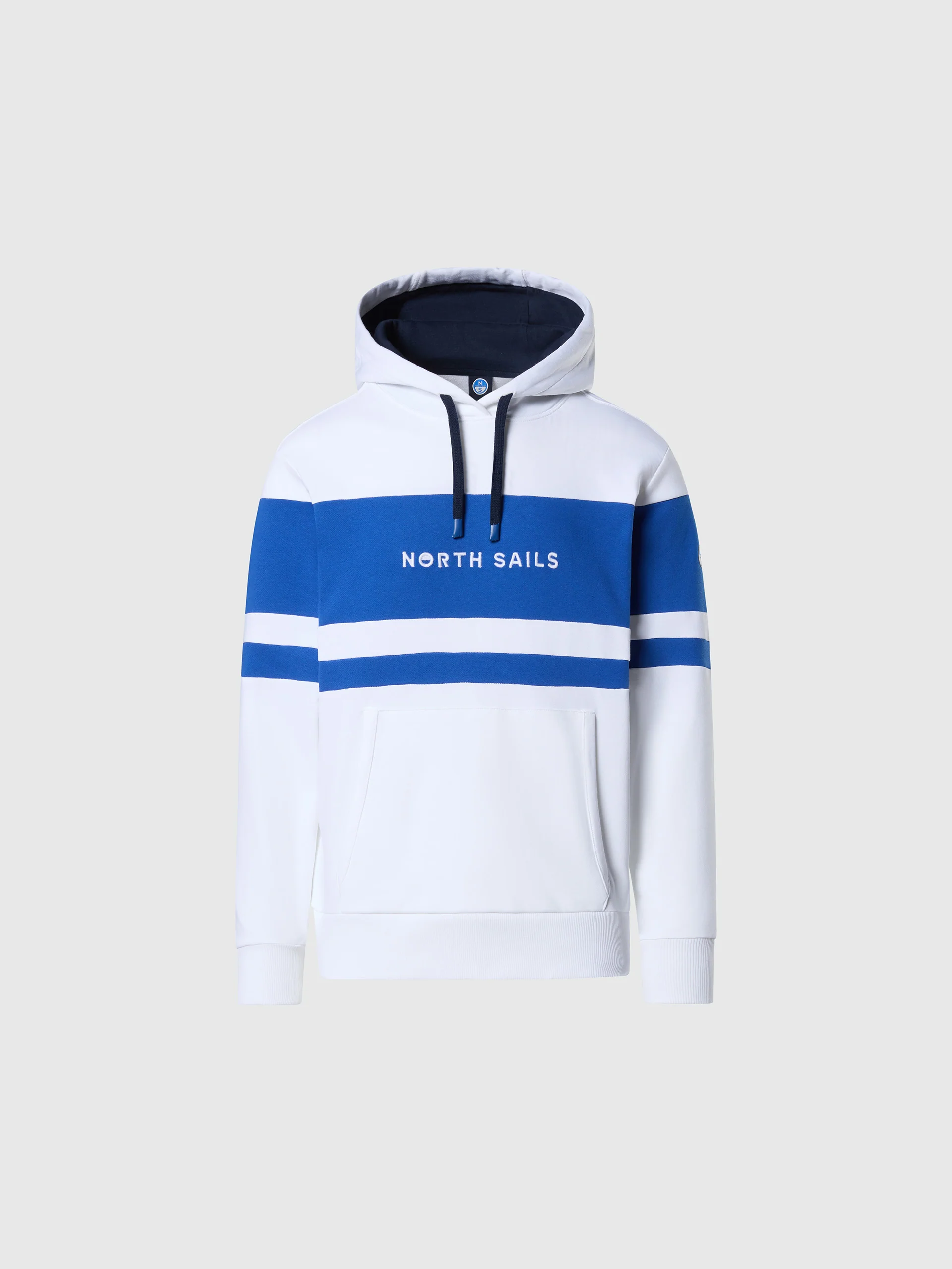 Hoodie with front stripes - Image 3