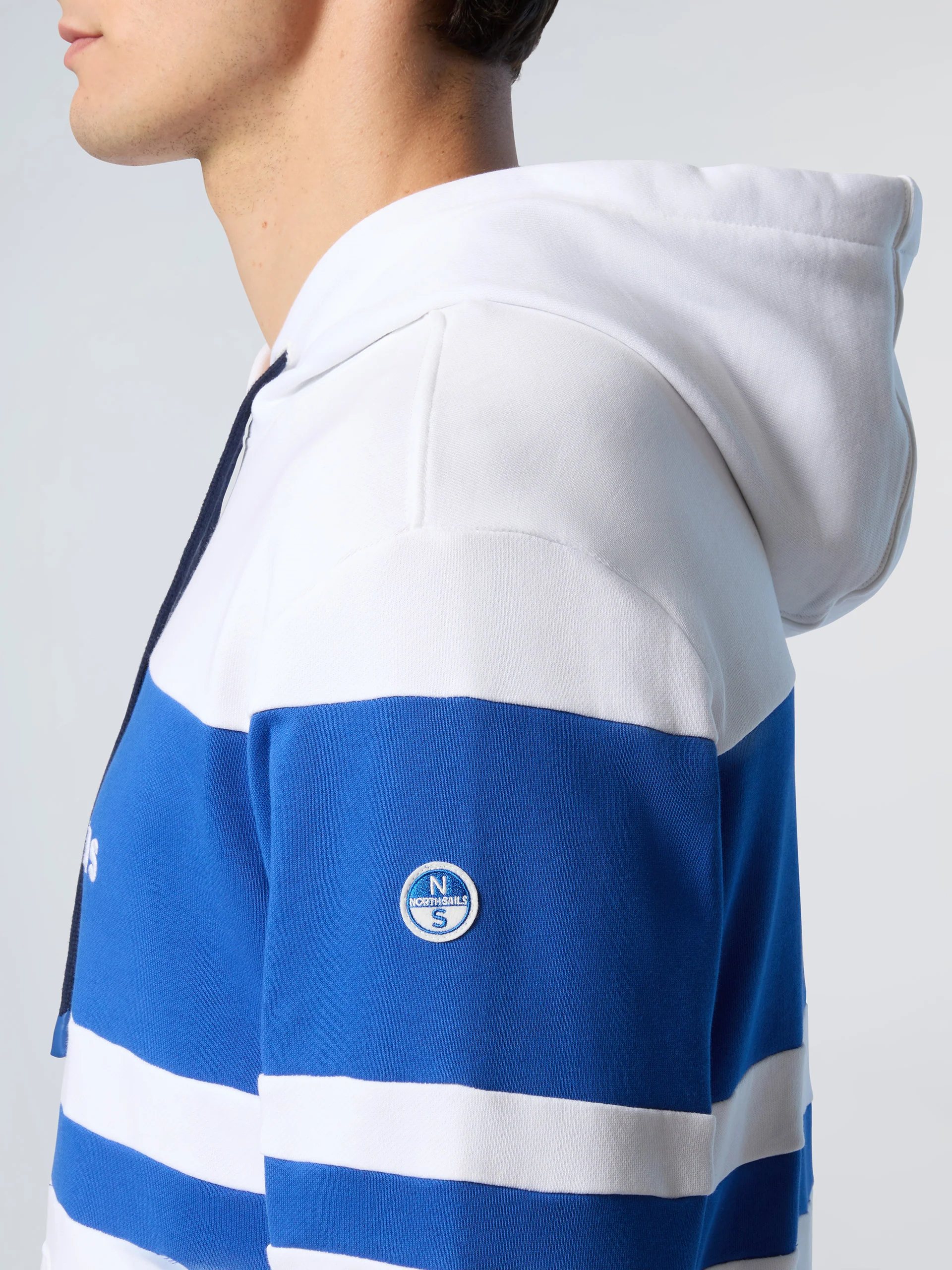 Hoodie with front stripes - Image 7