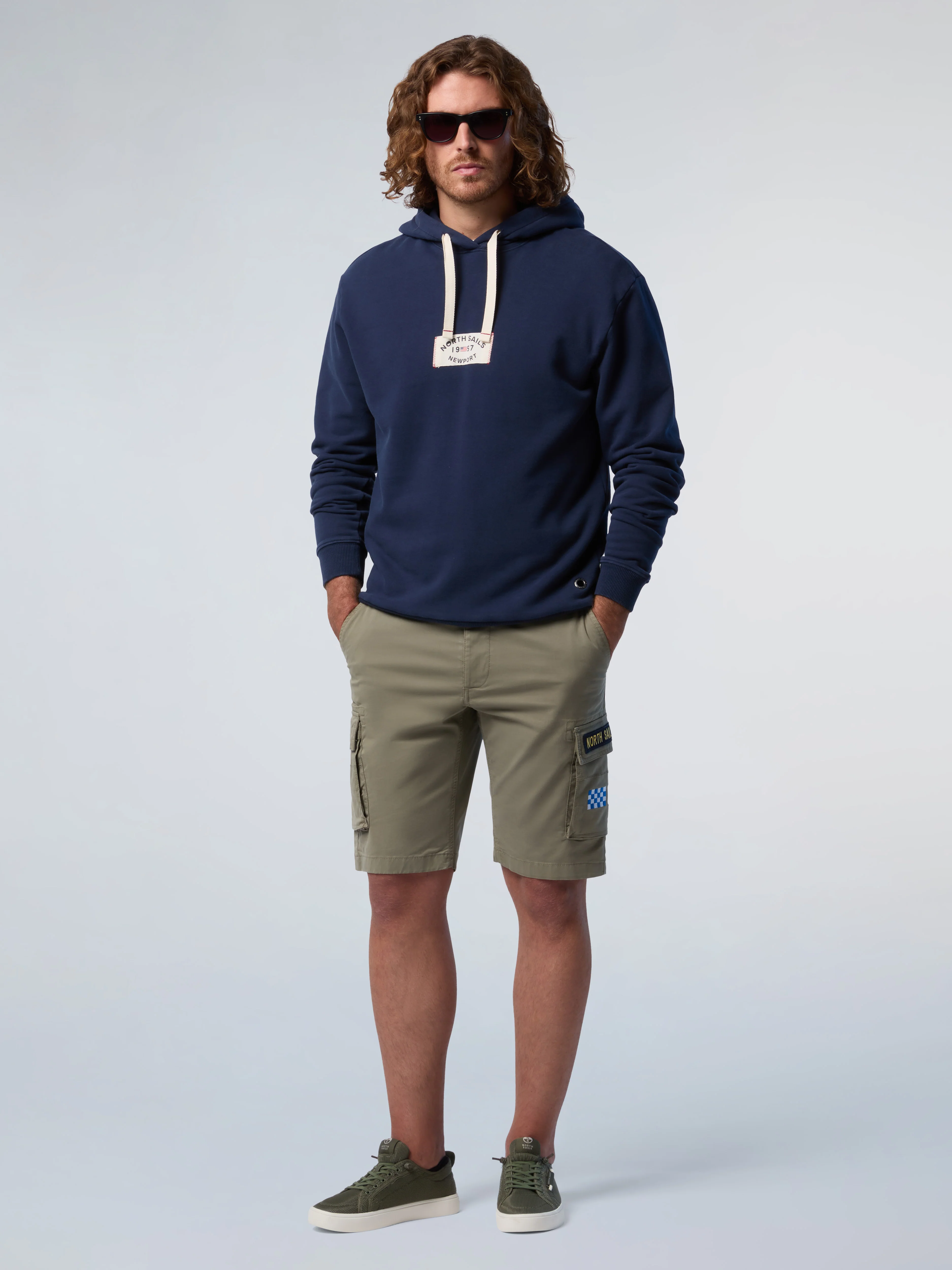 Hoodie with Newport patch - Image 11