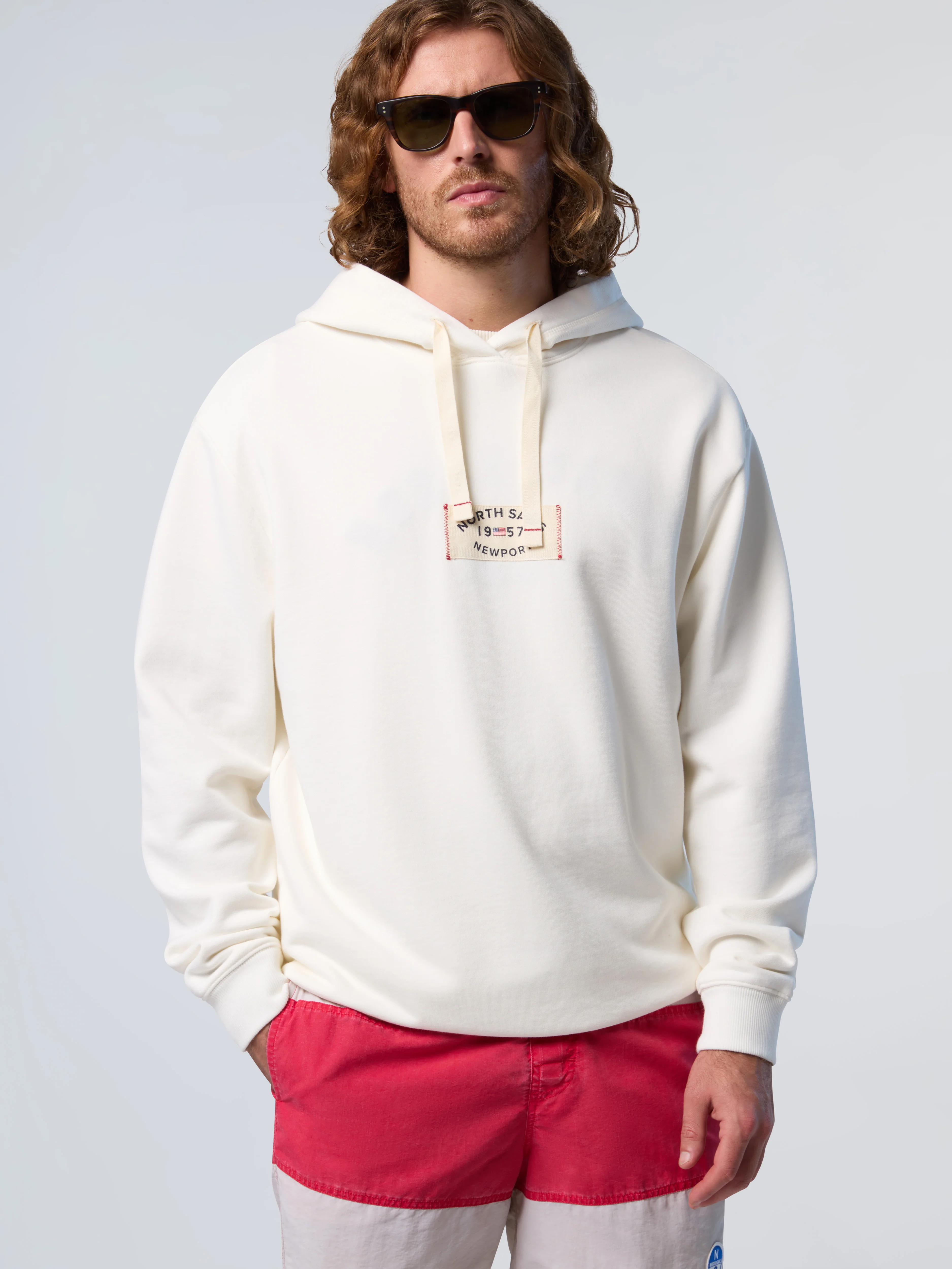 Hoodie with Newport patch - Image 2