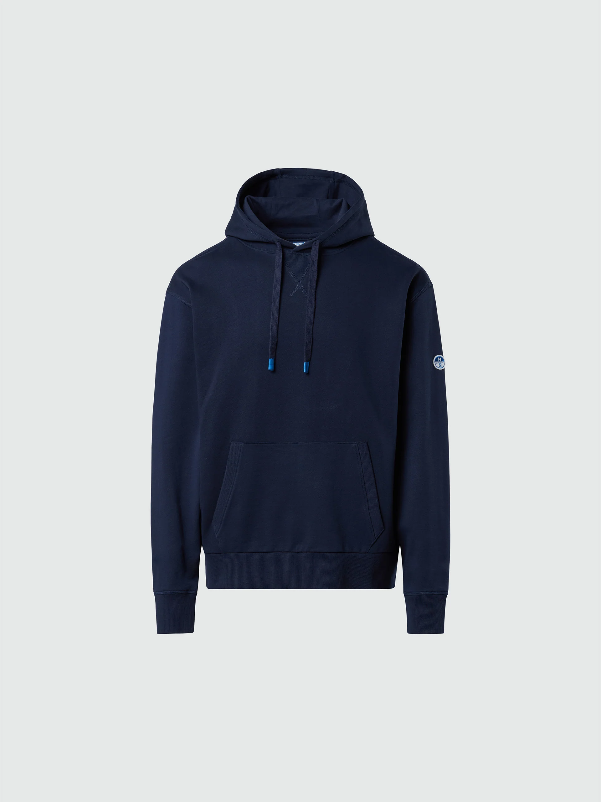 Hoodie with side ribbing - Image 3
