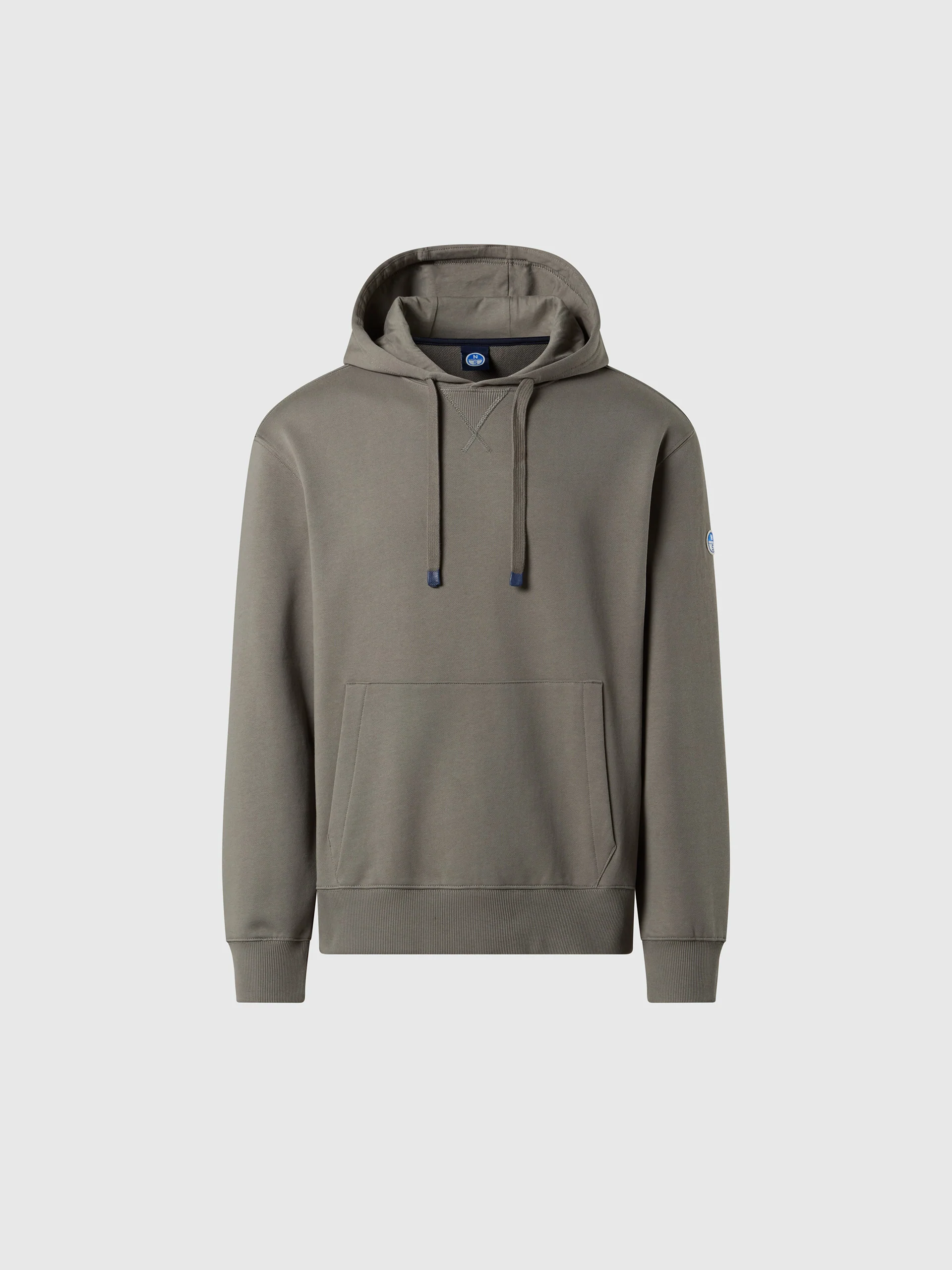 Hoodie with side ribbing - Image 9