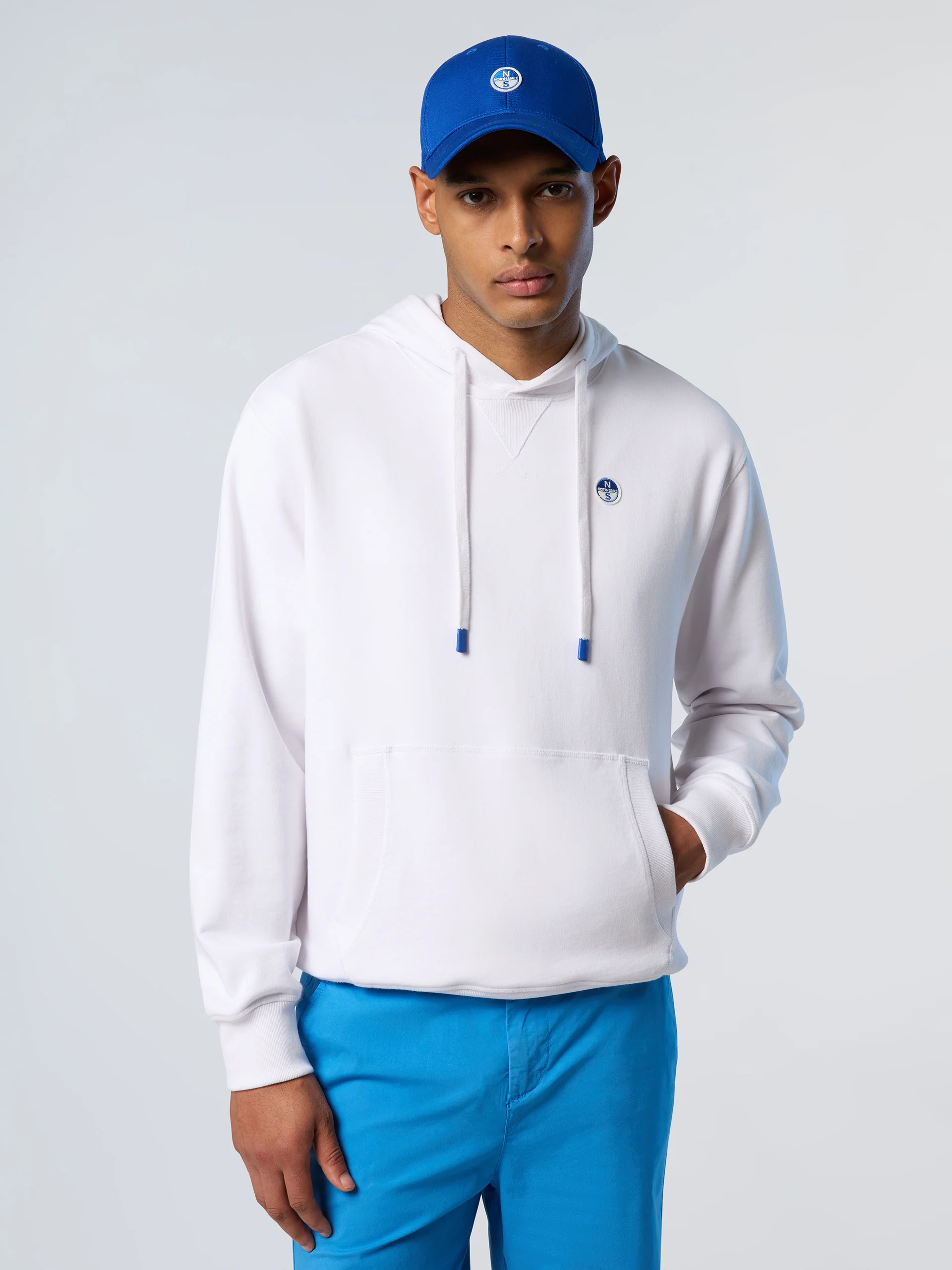 Hoodie with logo patch - Image 2