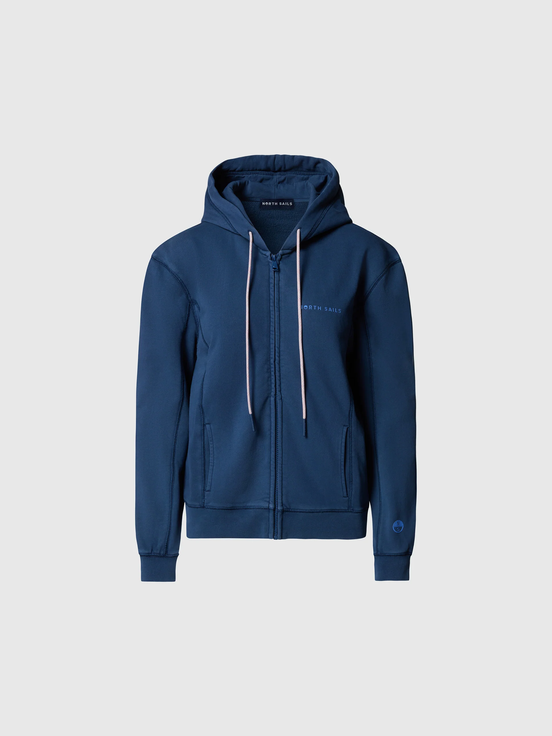 Zip hoodie with North Sails print - Image 17