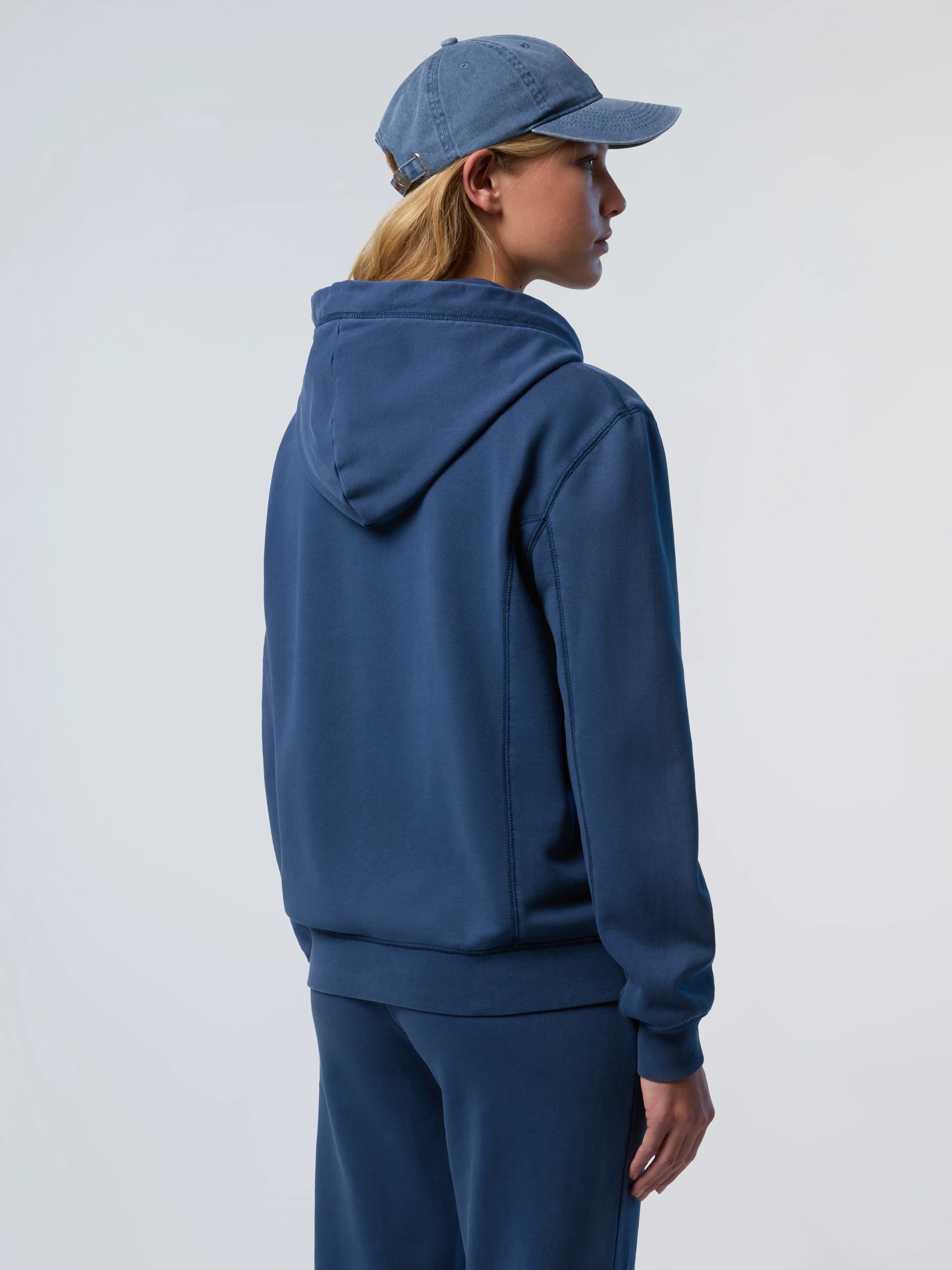 Zip hoodie with North Sails print - Image 18