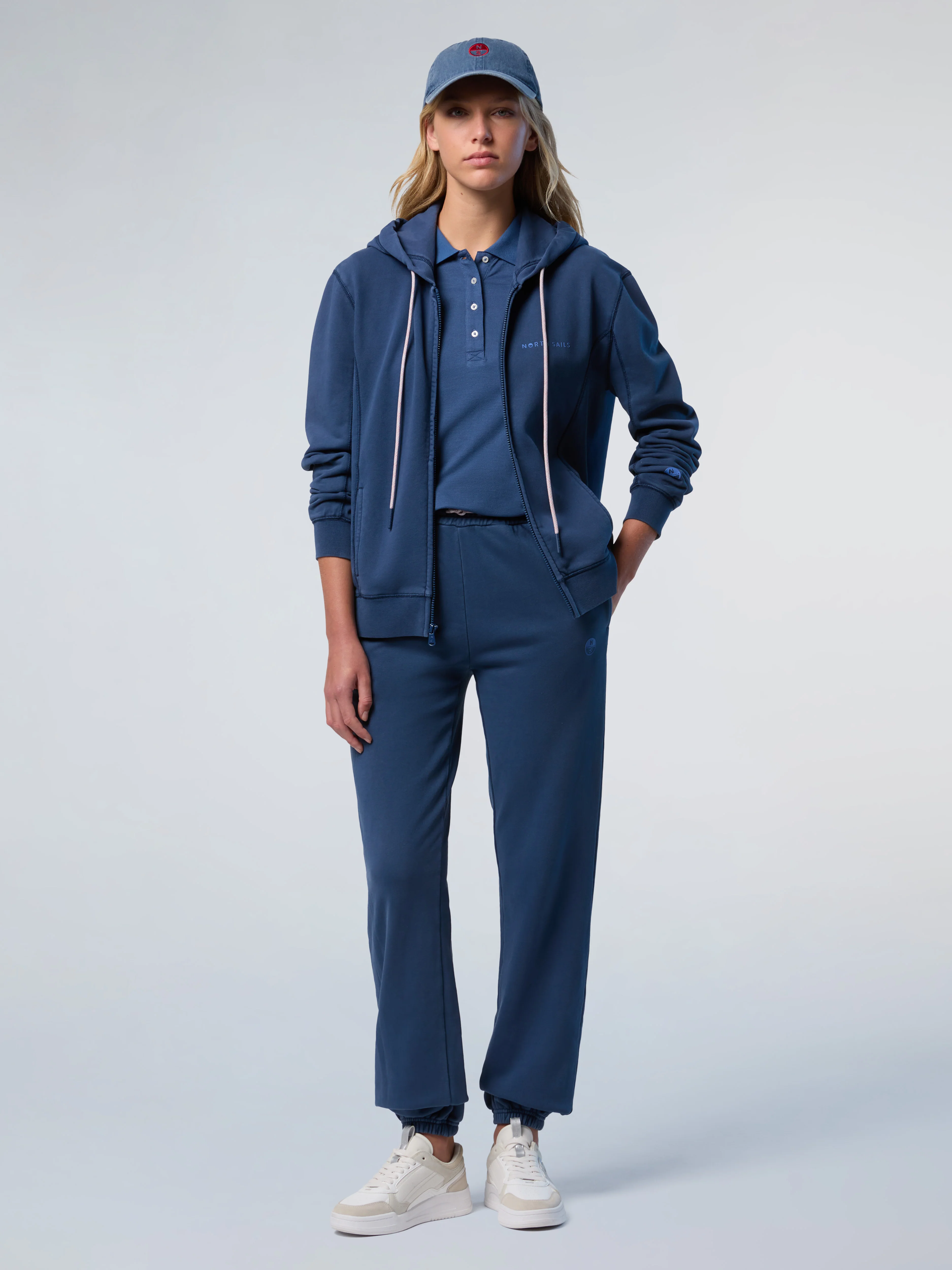 Zip hoodie with North Sails print - Image 19