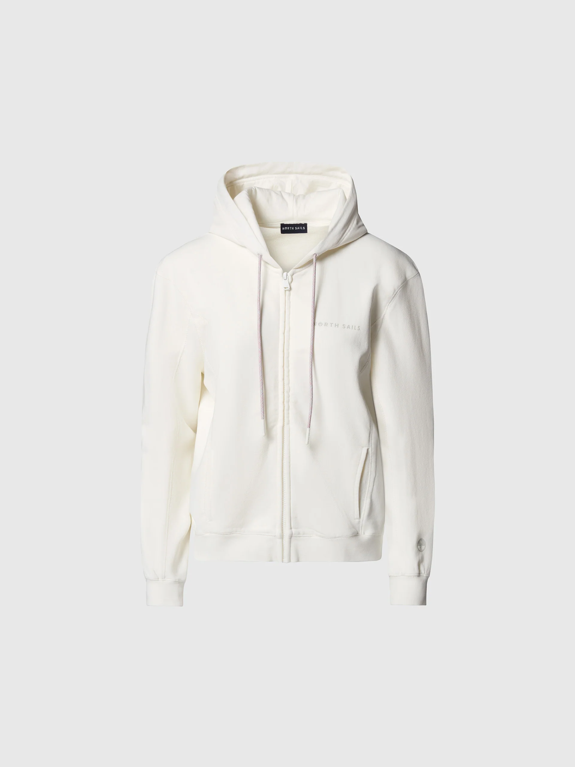 Zip hoodie with North Sails print - Image 3