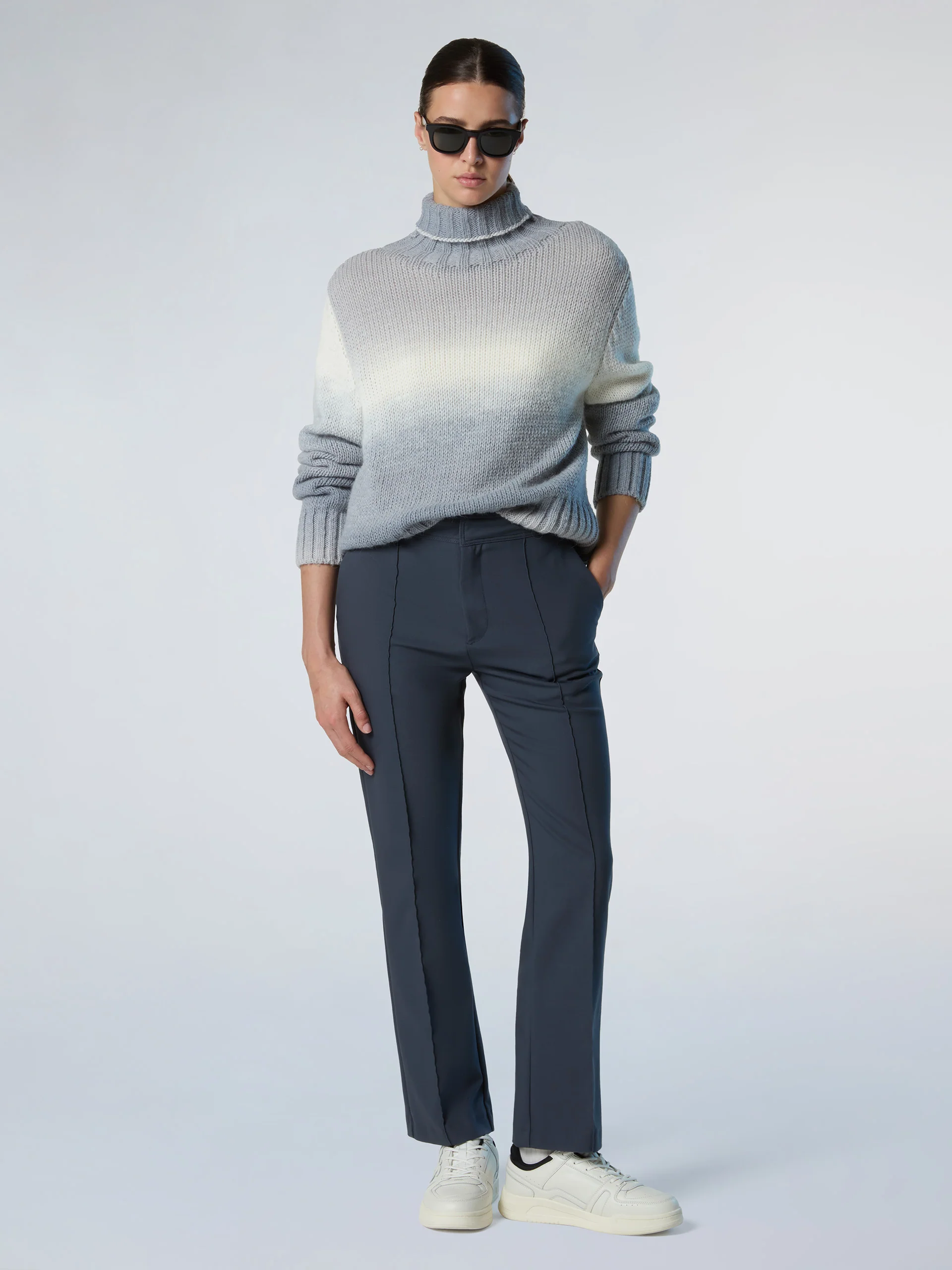 Straight-leg interlock pants - Image 14