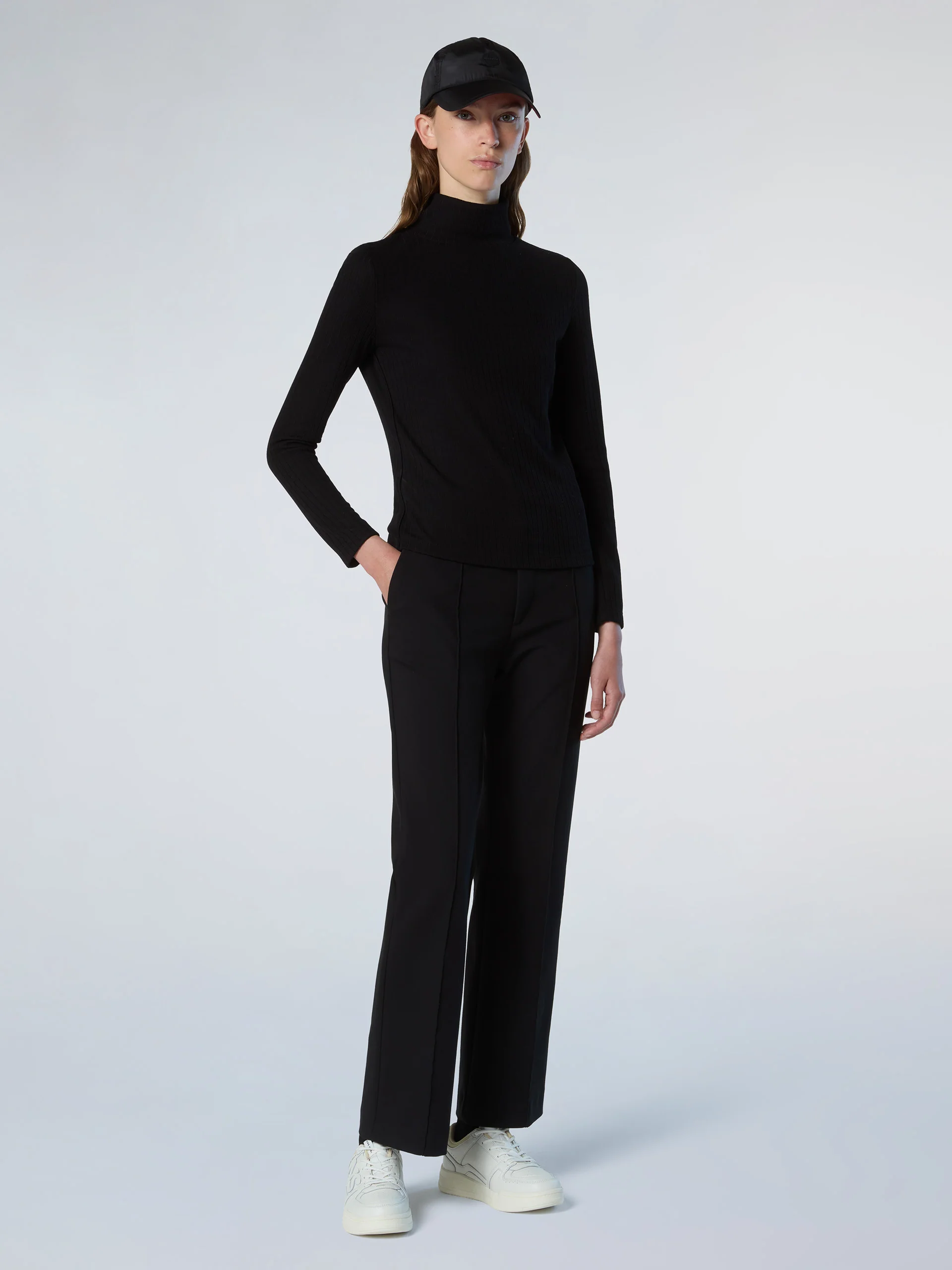 Straight-leg interlock pants - Image 8