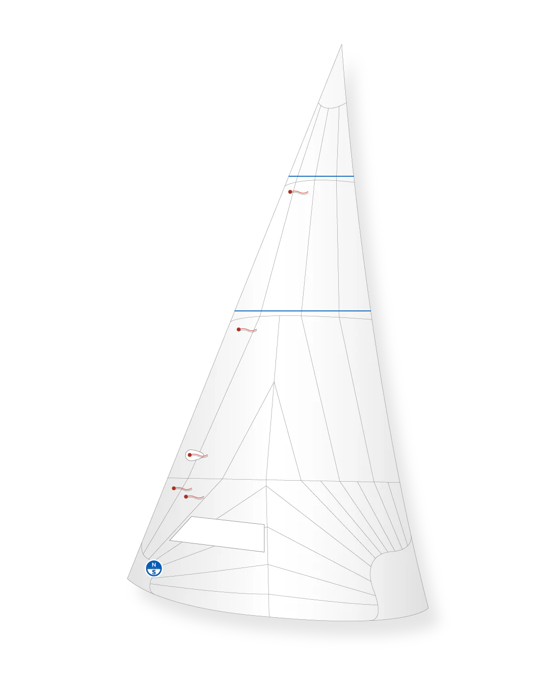 INTERNATIONAL FOLKBOAT FW-3 GENOA