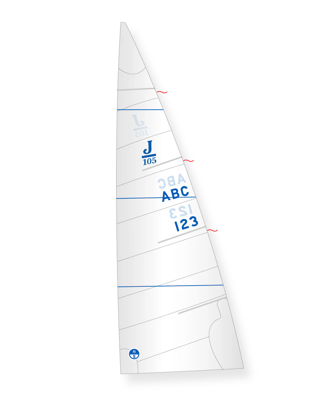 J-105 350 MAINSAIL