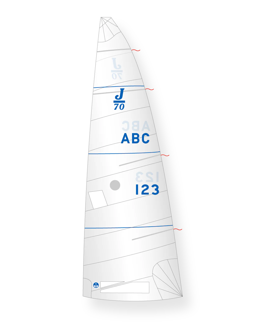 J-70 F-1X MAINSAIL