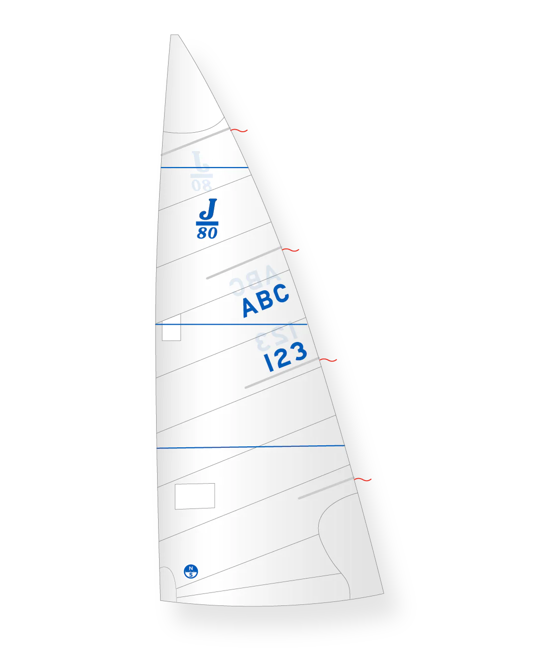 J-80 MAX M-1 MAINSAIL