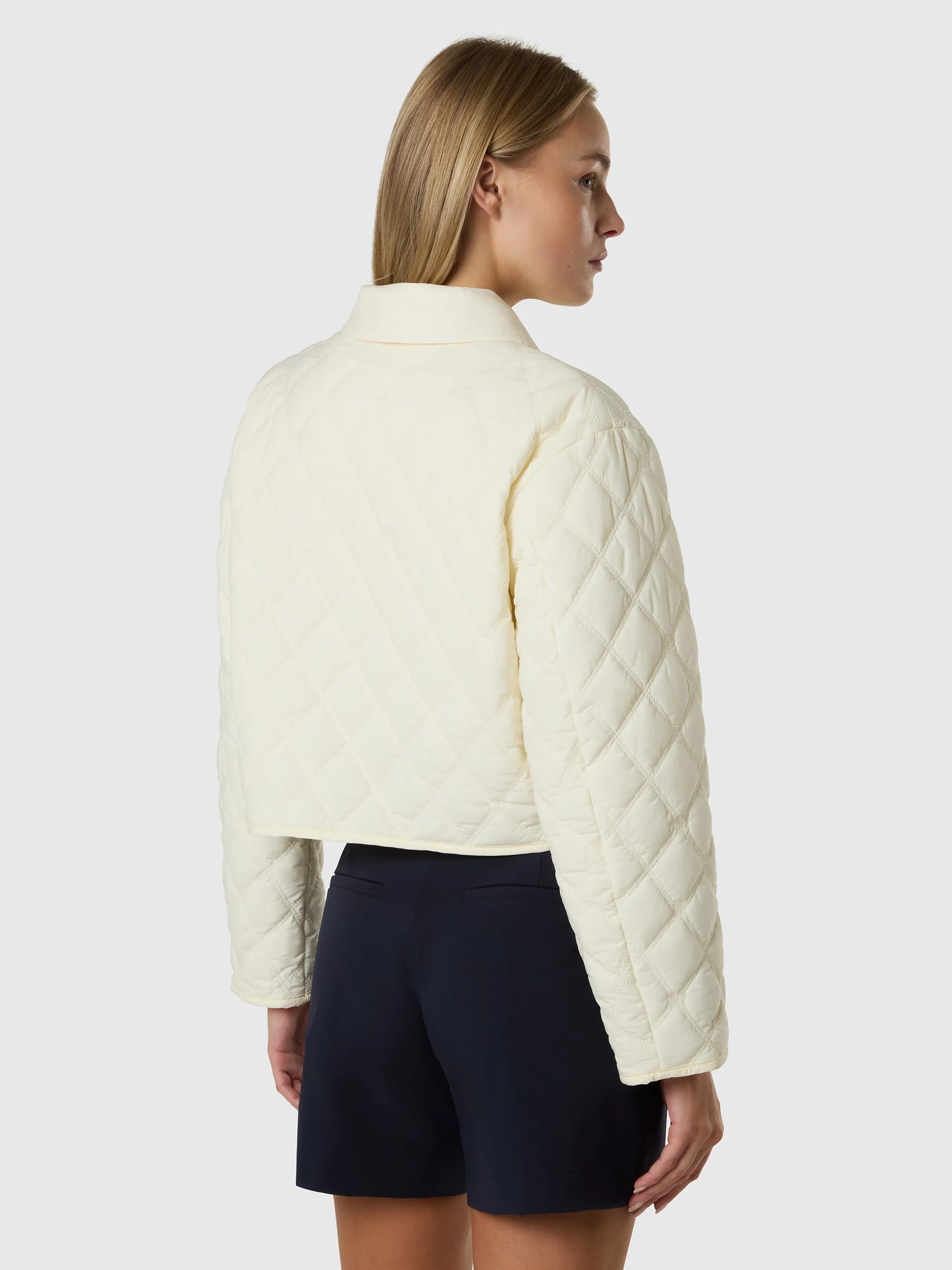GUESS X NORTH SAILS QUILTED CROPPED JACKET - Image 3