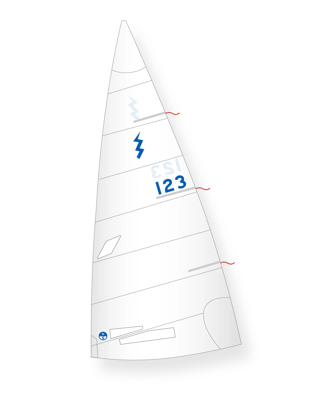 LIGHTNING M-5M MAINSAIL
