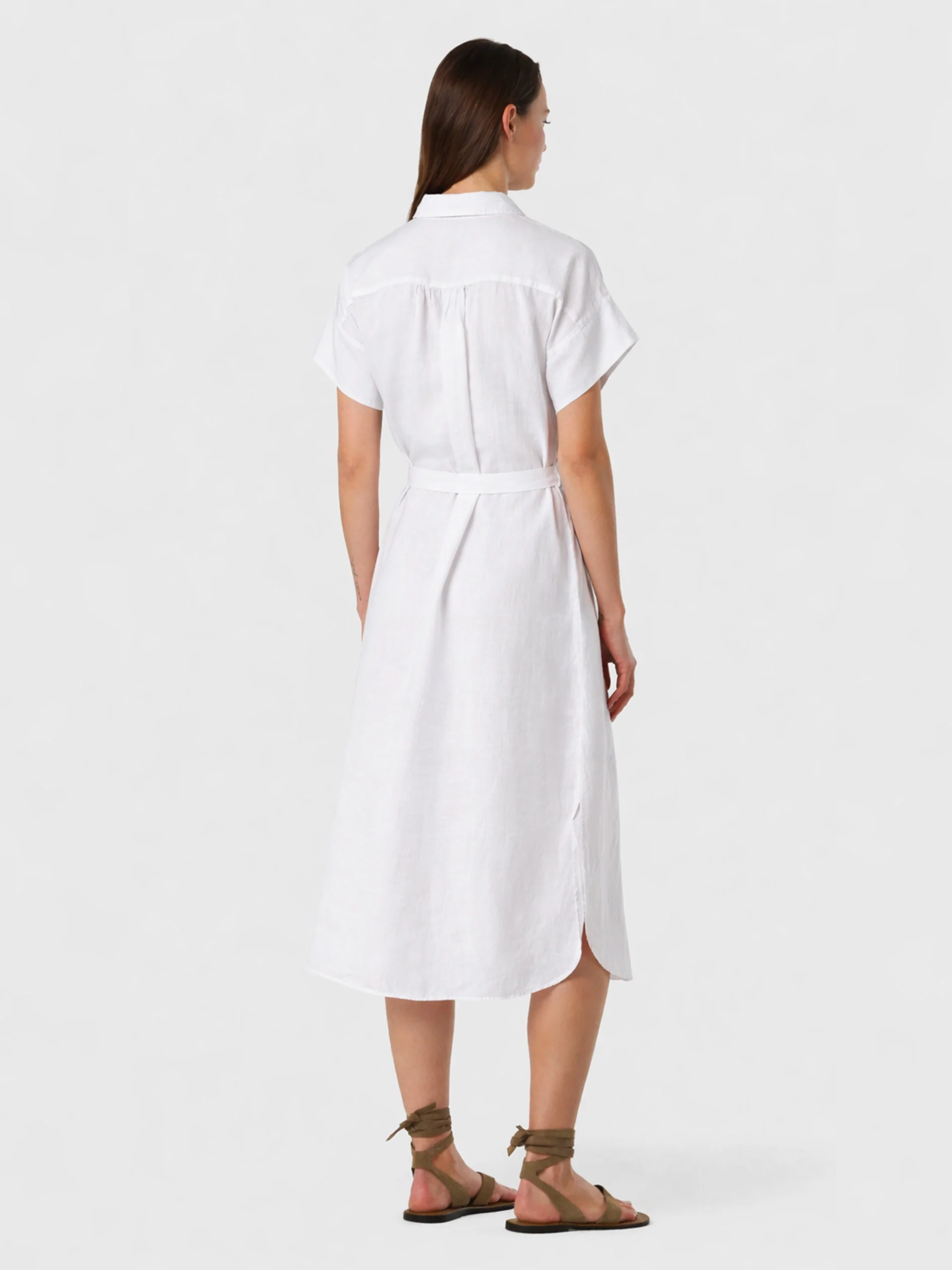 Linen shirt dress - Image 8