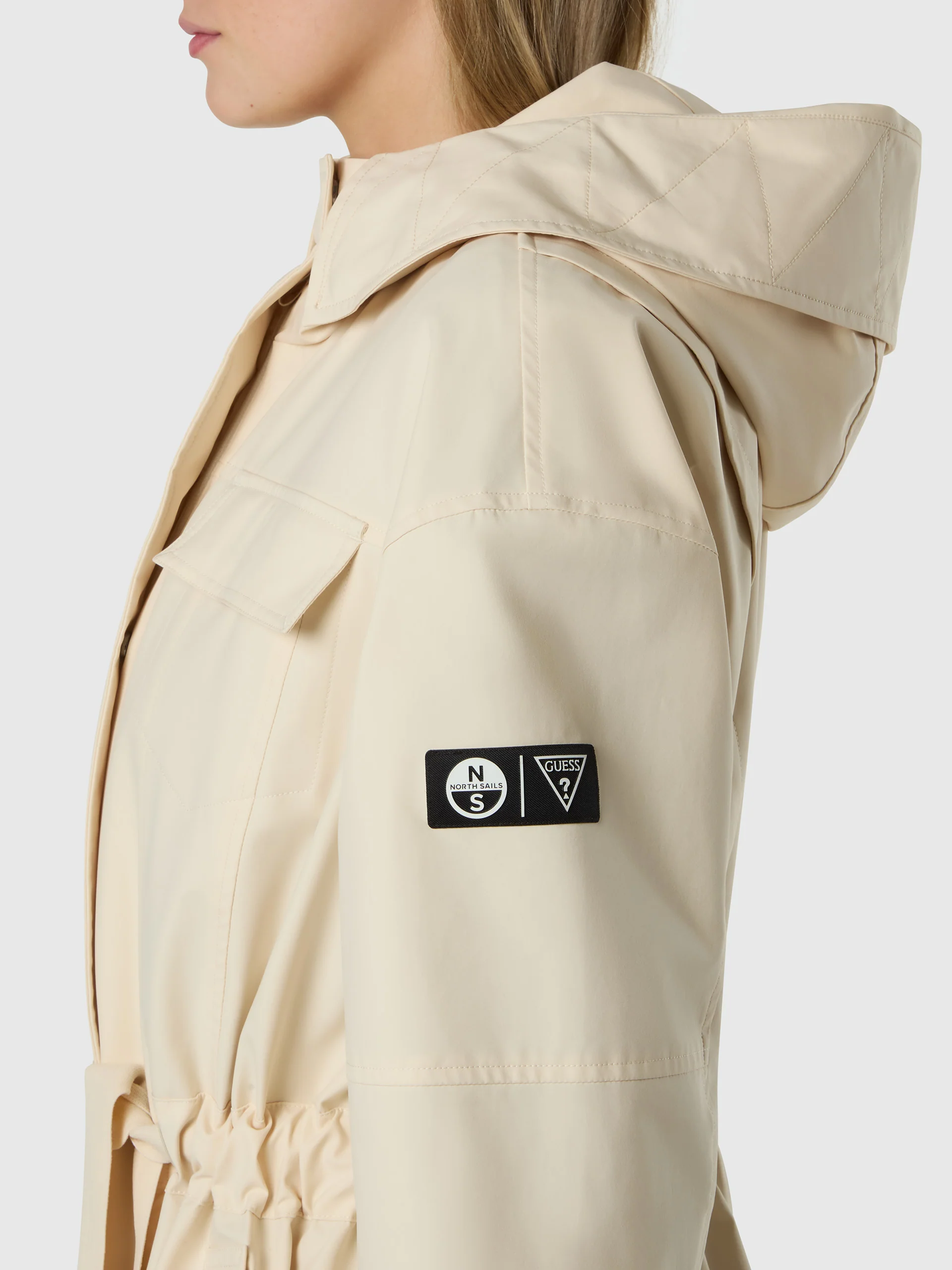 GUESS X NORTH SAILS LONGLINE PARKA - Image 3