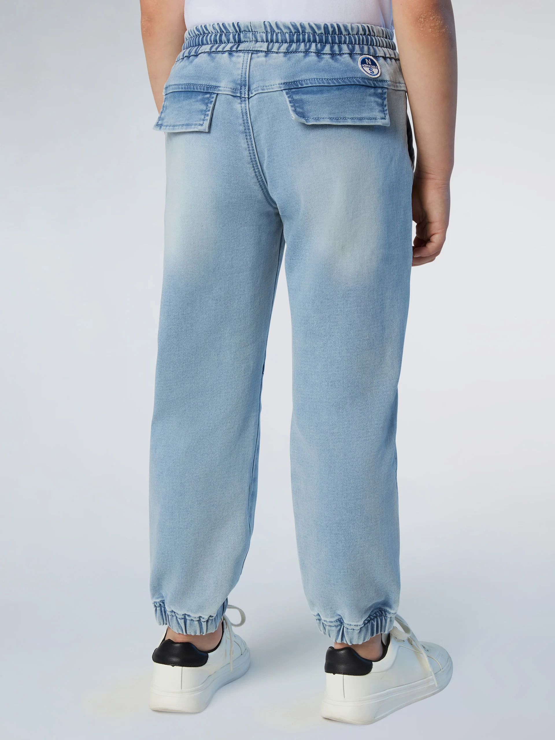 Denim-look sweatpants - Image 4