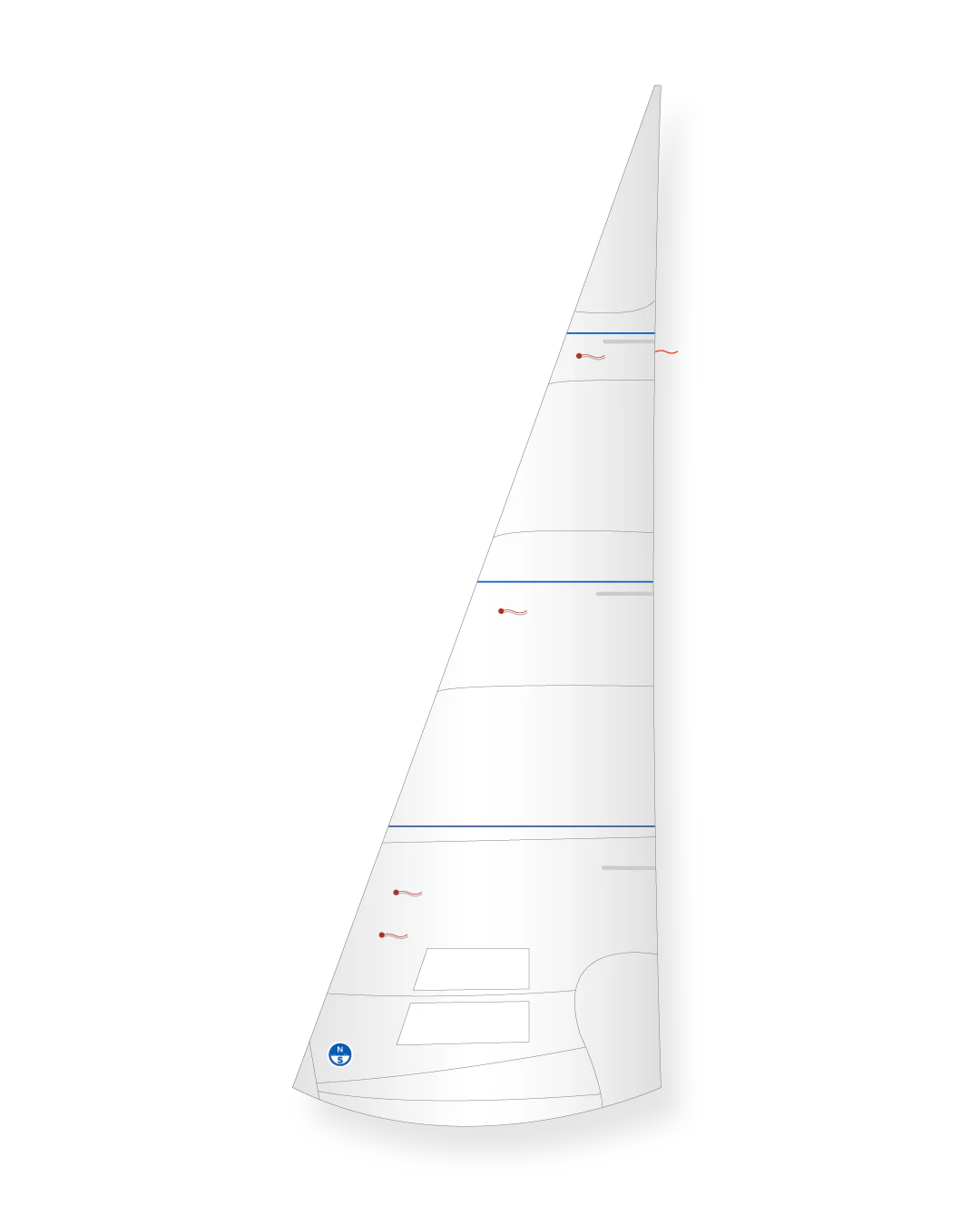 LUDERS 16 LOW CLEW  JIB