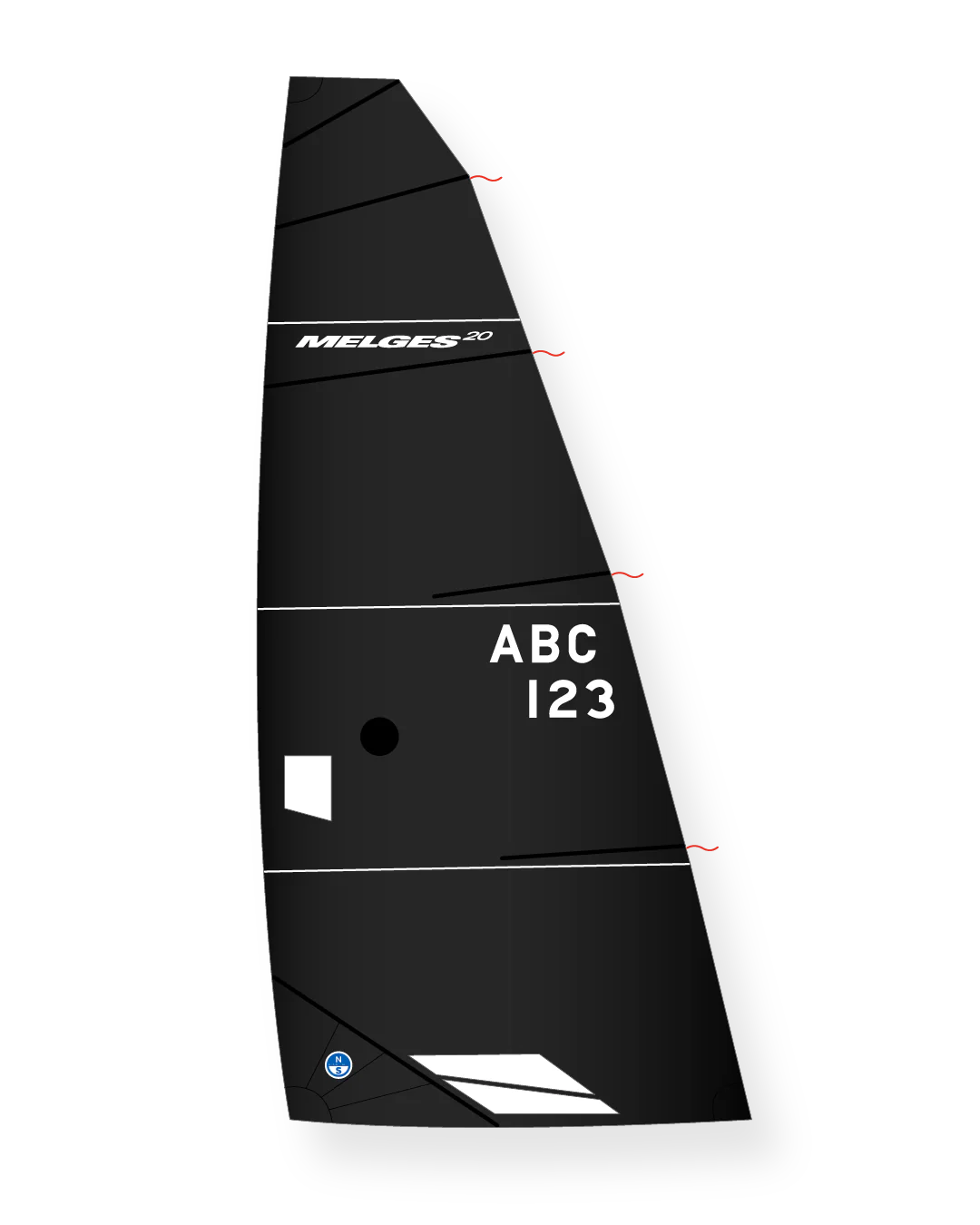 MELGES 20 Mi-3 MAINSAIL