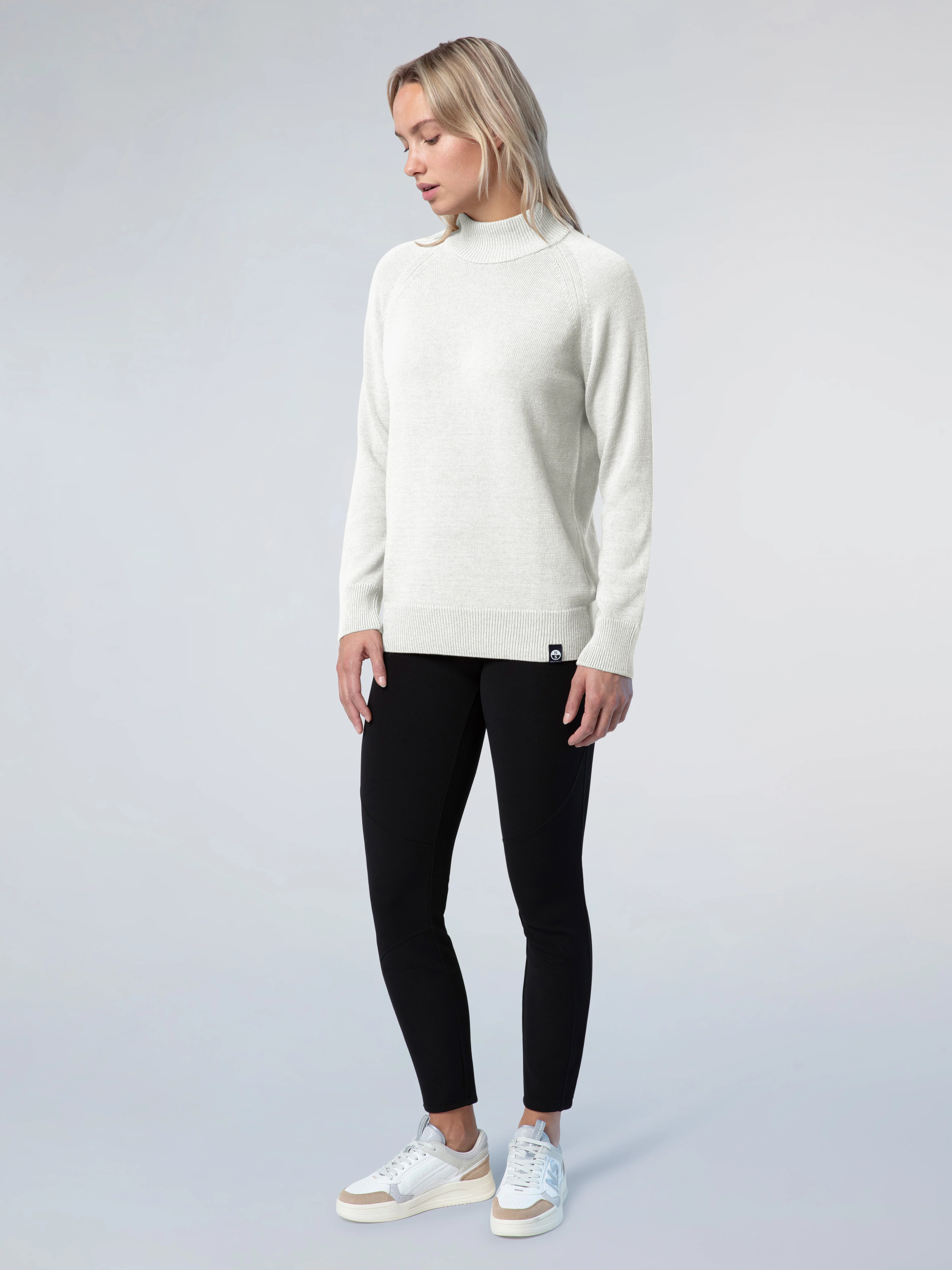 Cashmere mock-neck sweater - Image 3