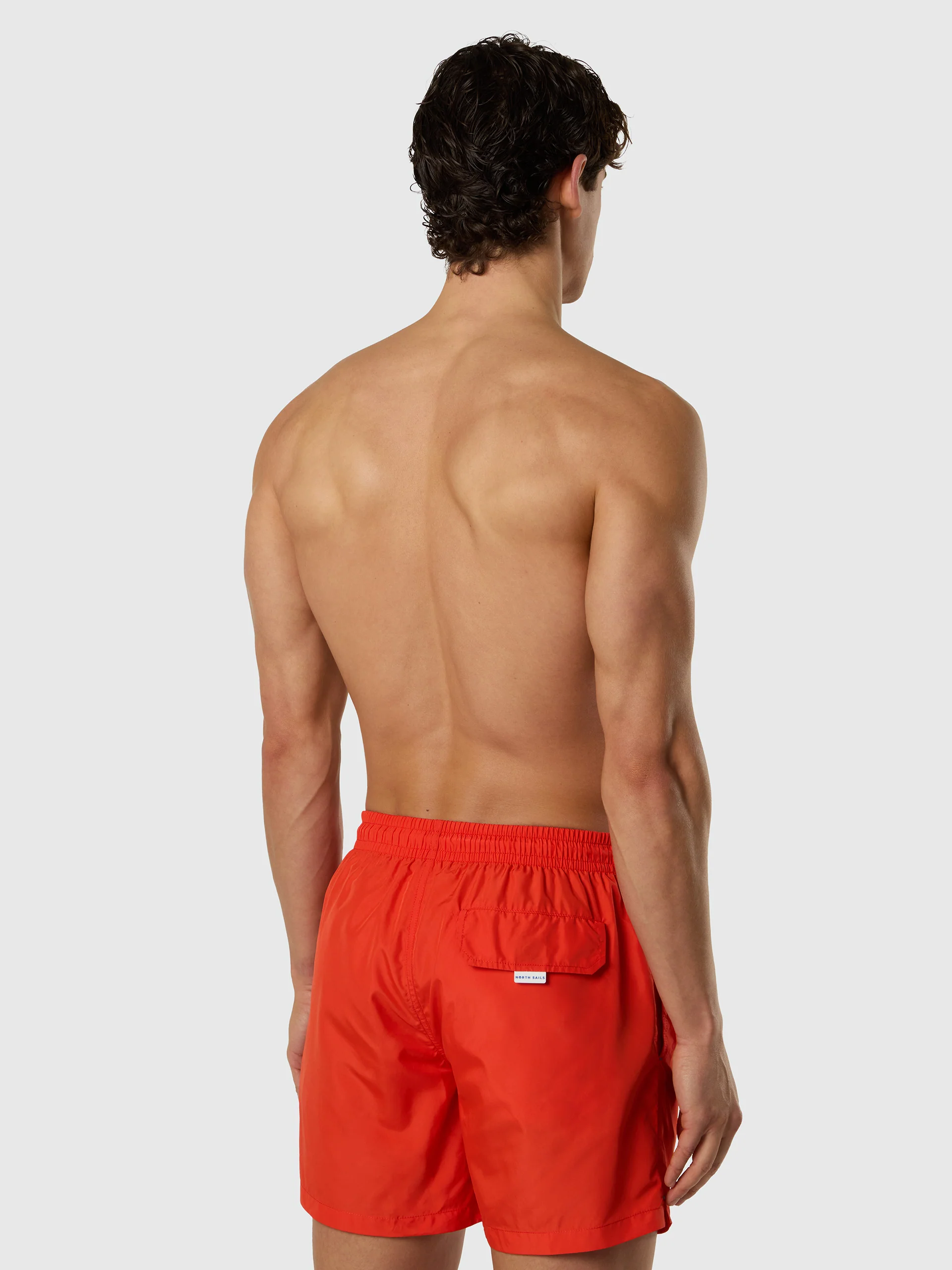 Packable peachskin swim shorts - Image 11