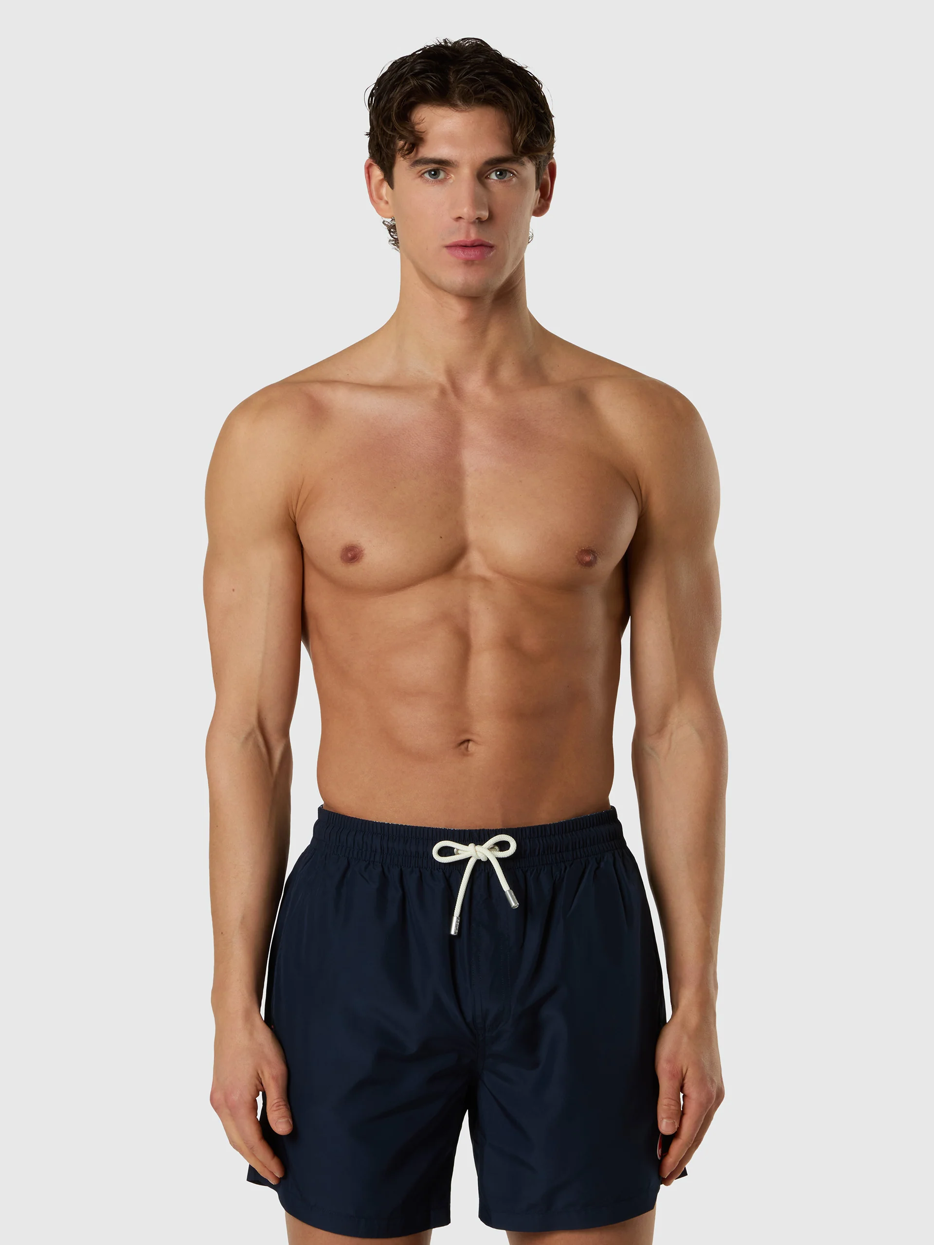Packable peachskin swim shorts - Image 22