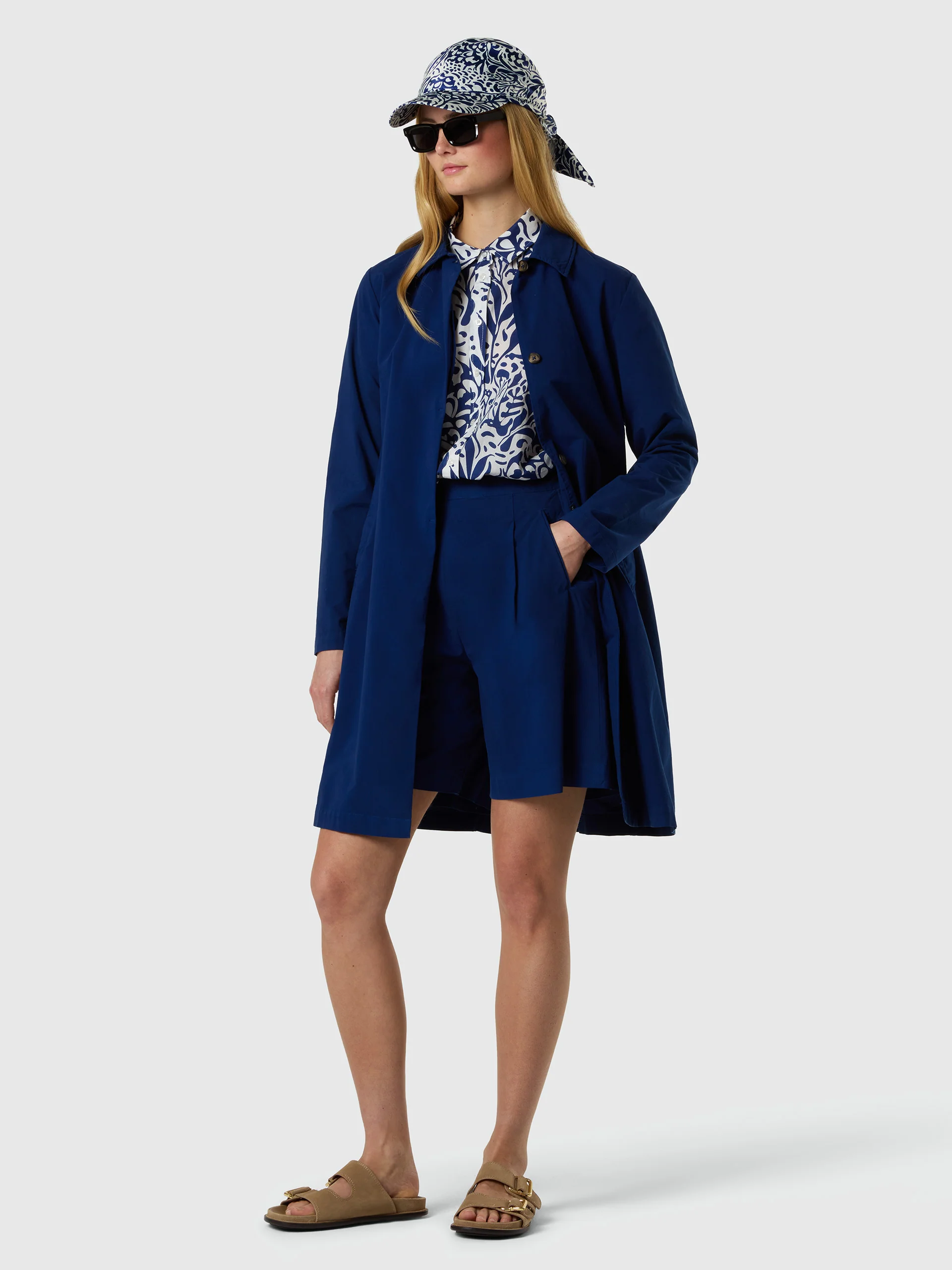 Peachskin trench jacket - Image 12