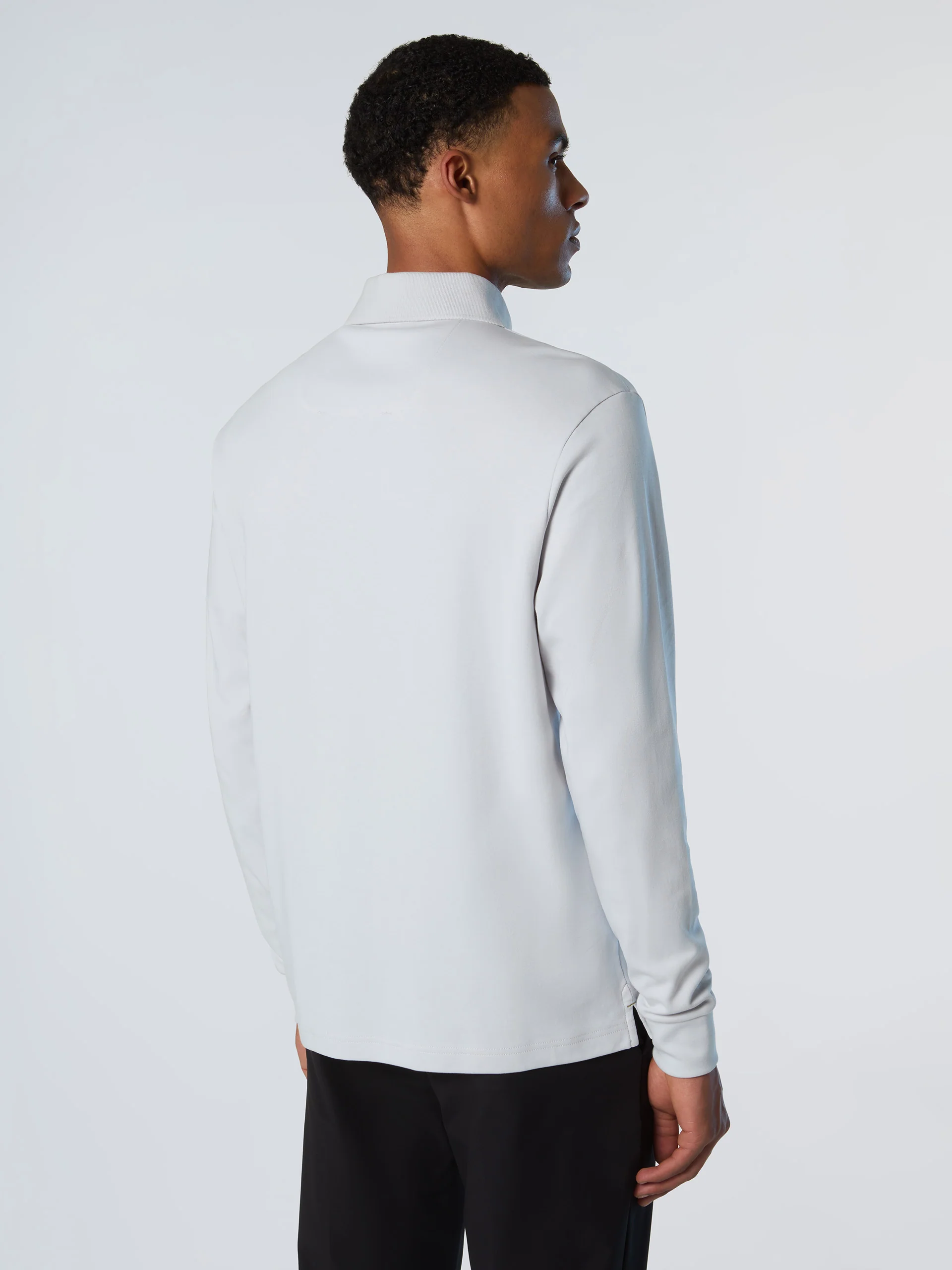 Interlock long-sleeved polo shirt - Image 11