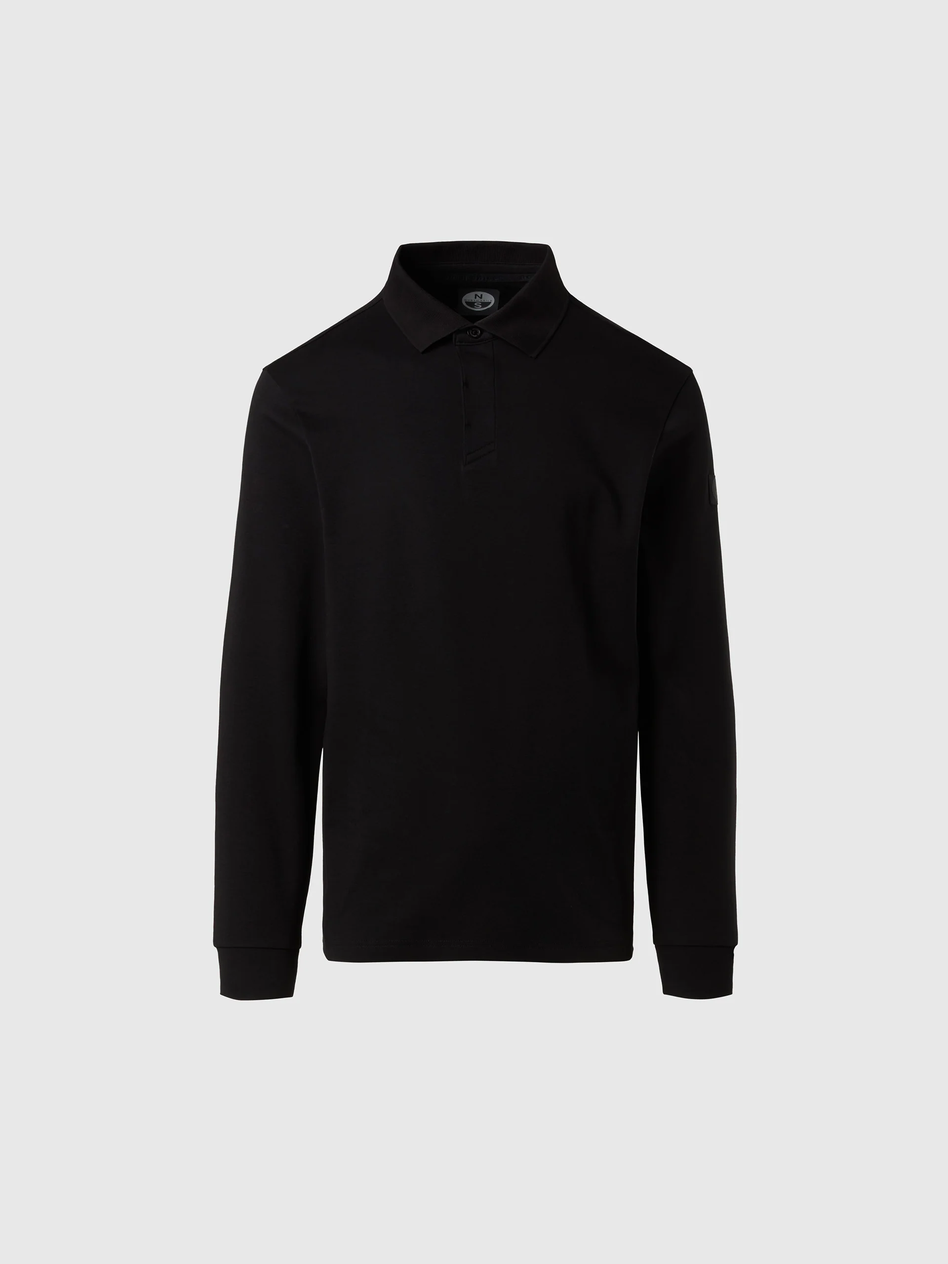 Interlock long-sleeved polo shirt - Image 14