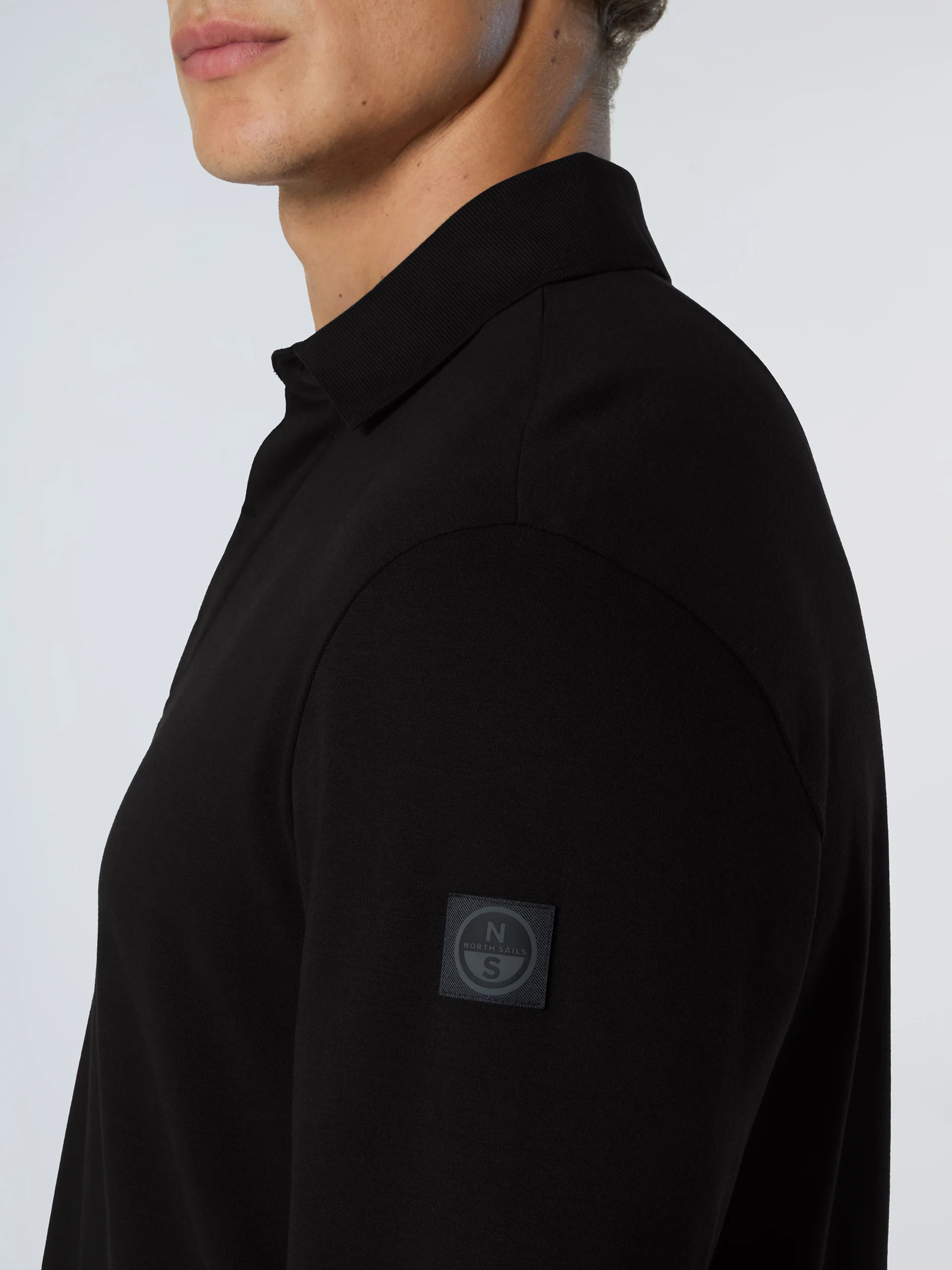 Interlock long-sleeved polo shirt - Image 16