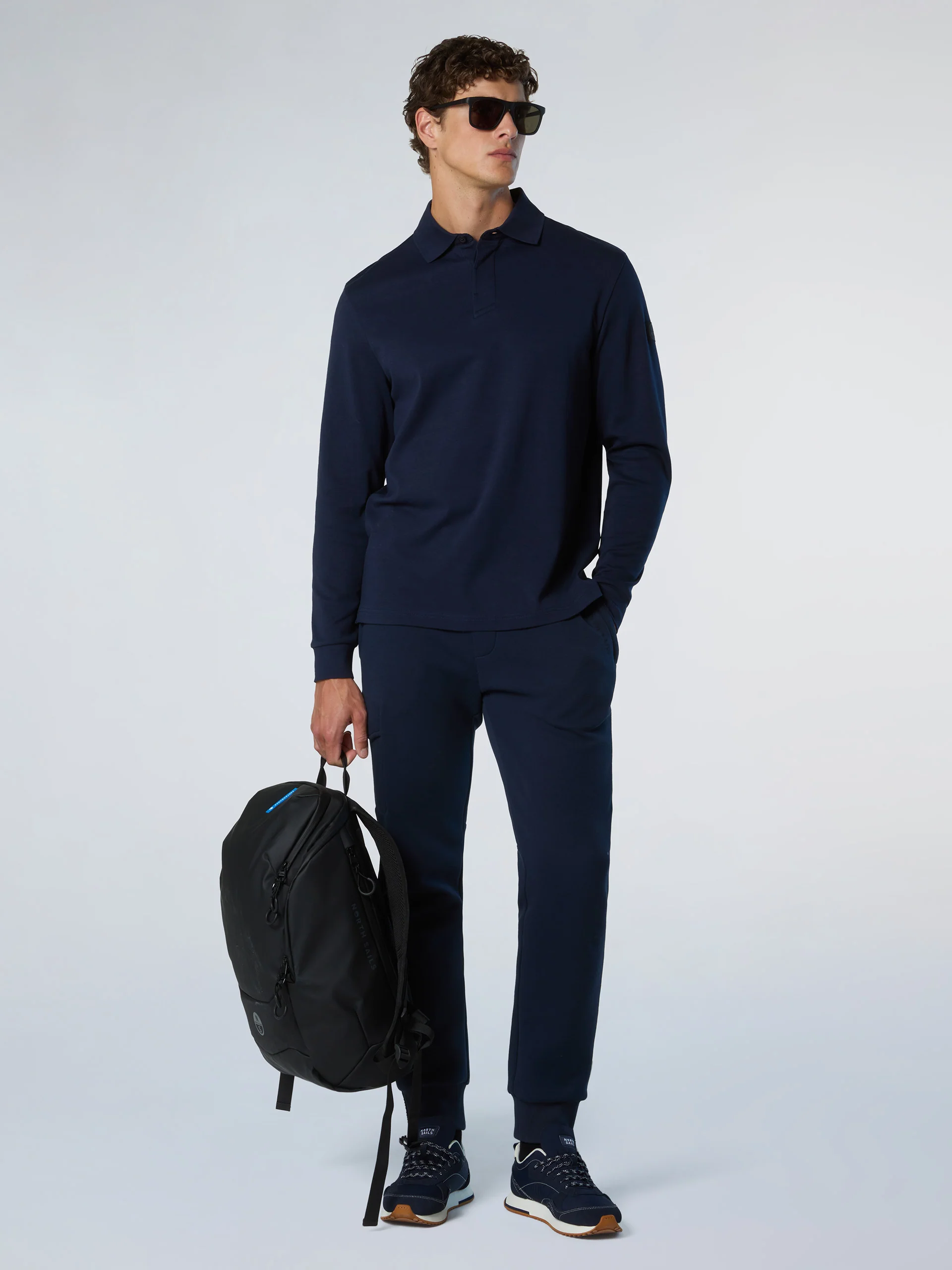 Interlock long-sleeved polo shirt - Image 5