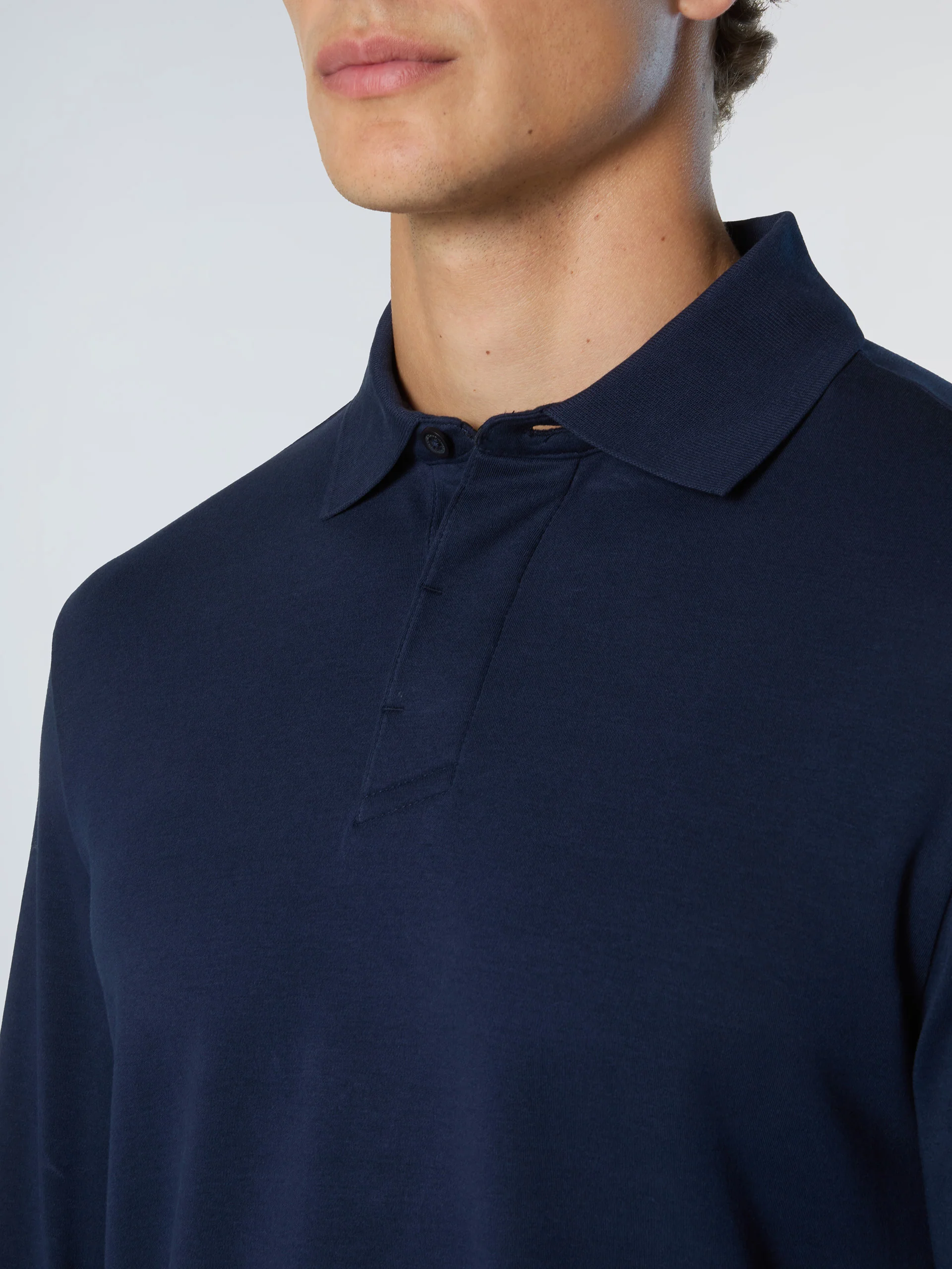 Interlock long-sleeved polo shirt - Image 6