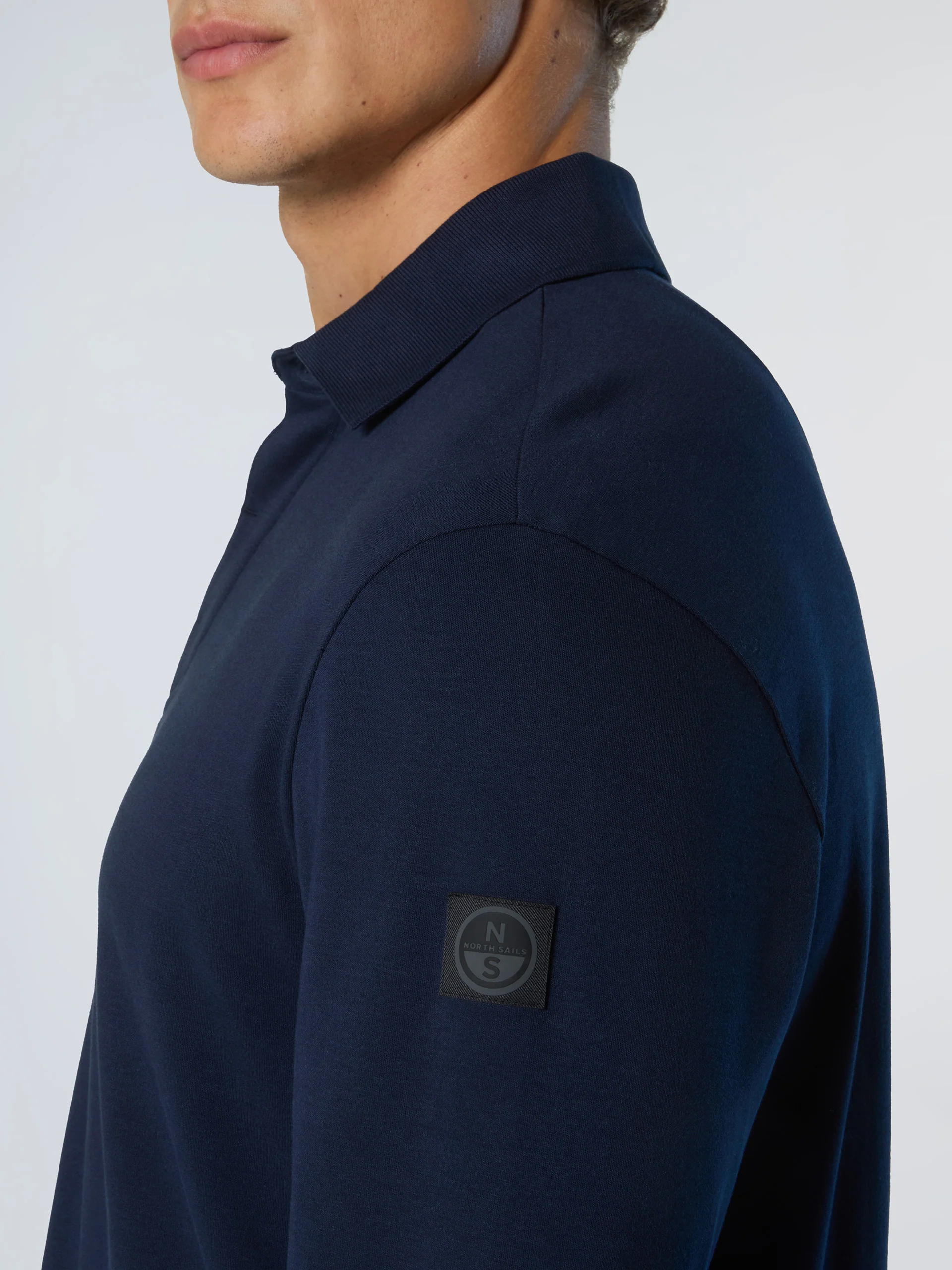 Interlock long-sleeved polo shirt - Image 7