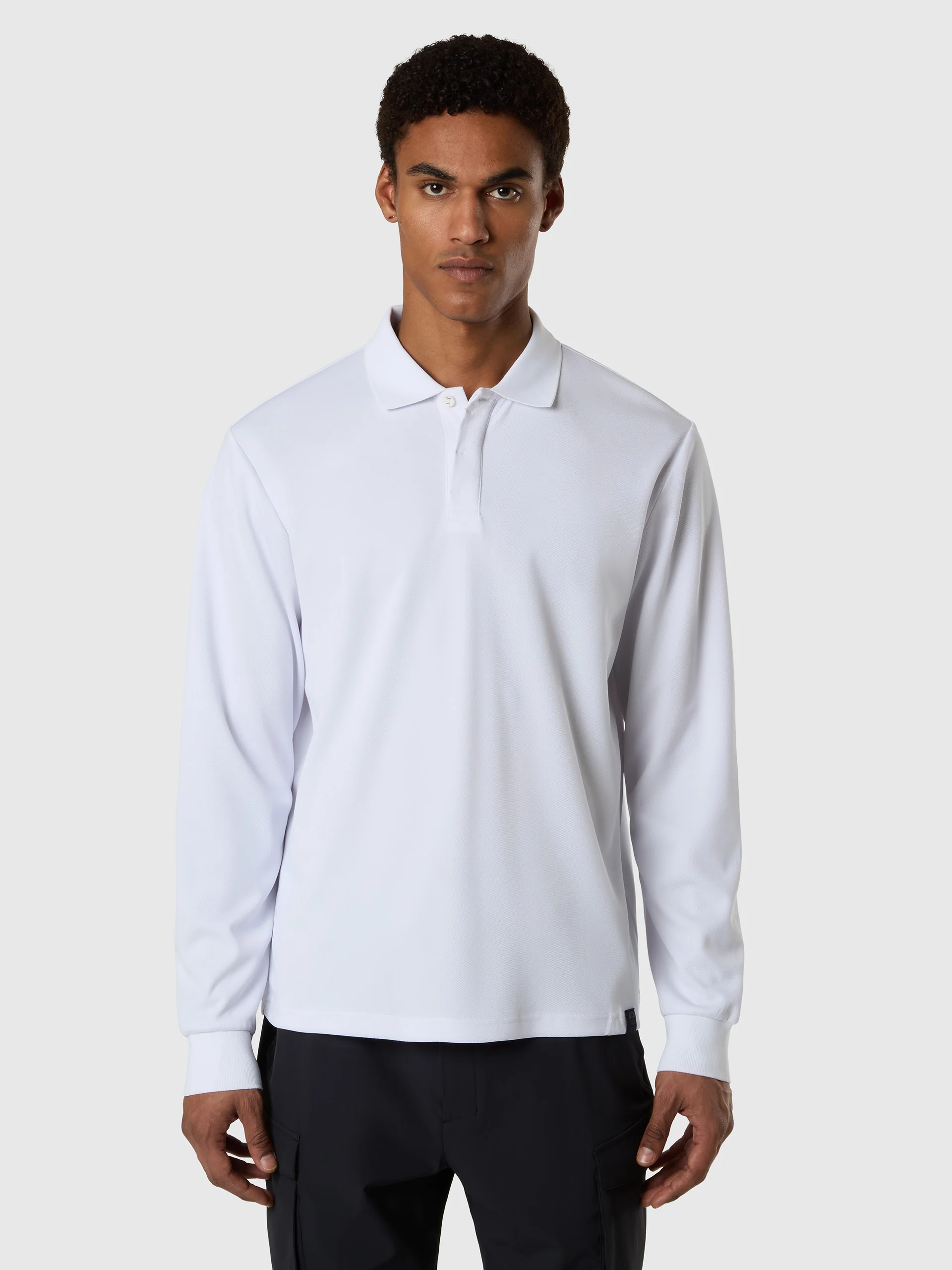 COOLMAX® long-sleeved polo shirt