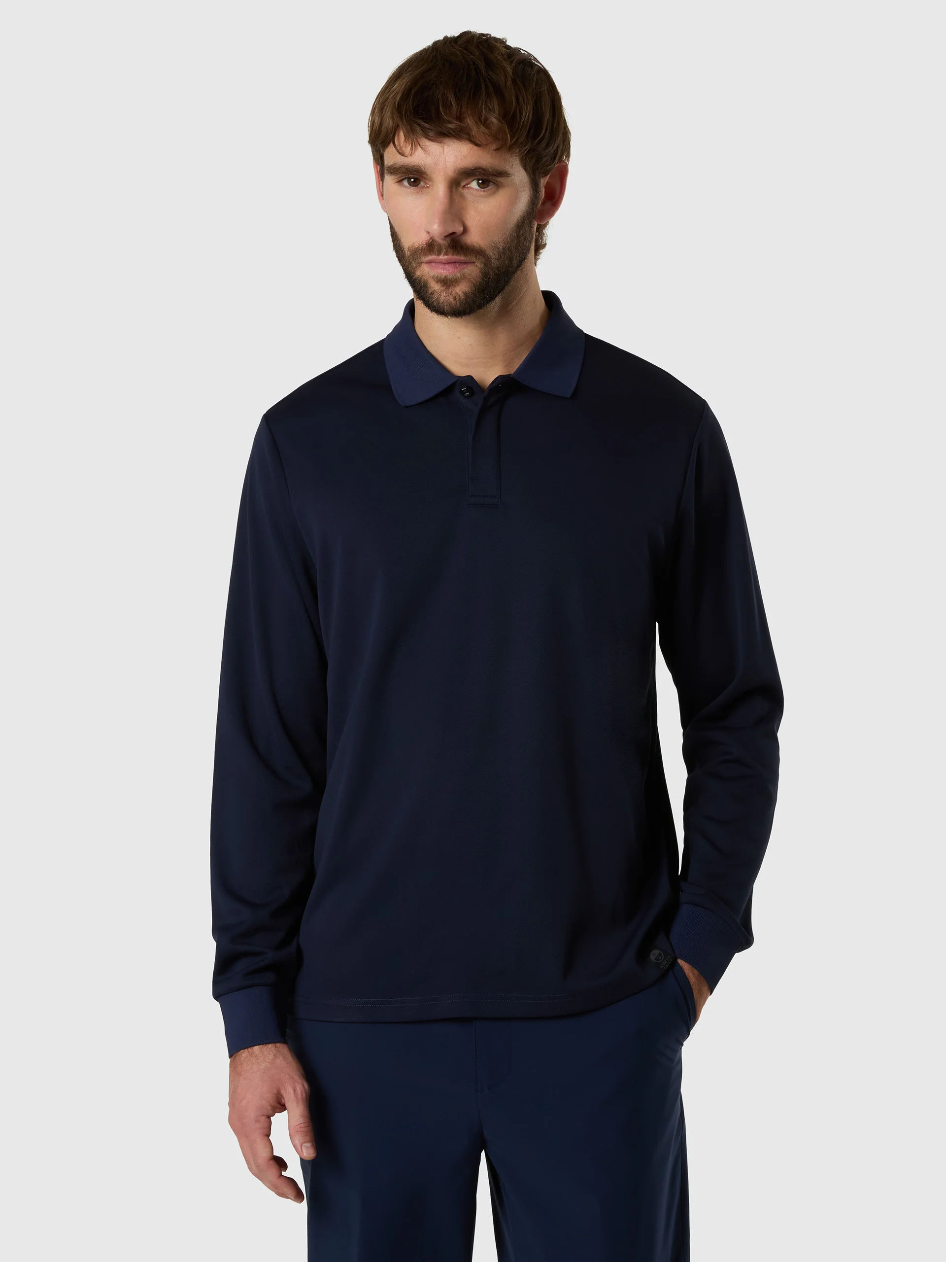 COOLMAX® long-sleeved polo shirt - Image 7