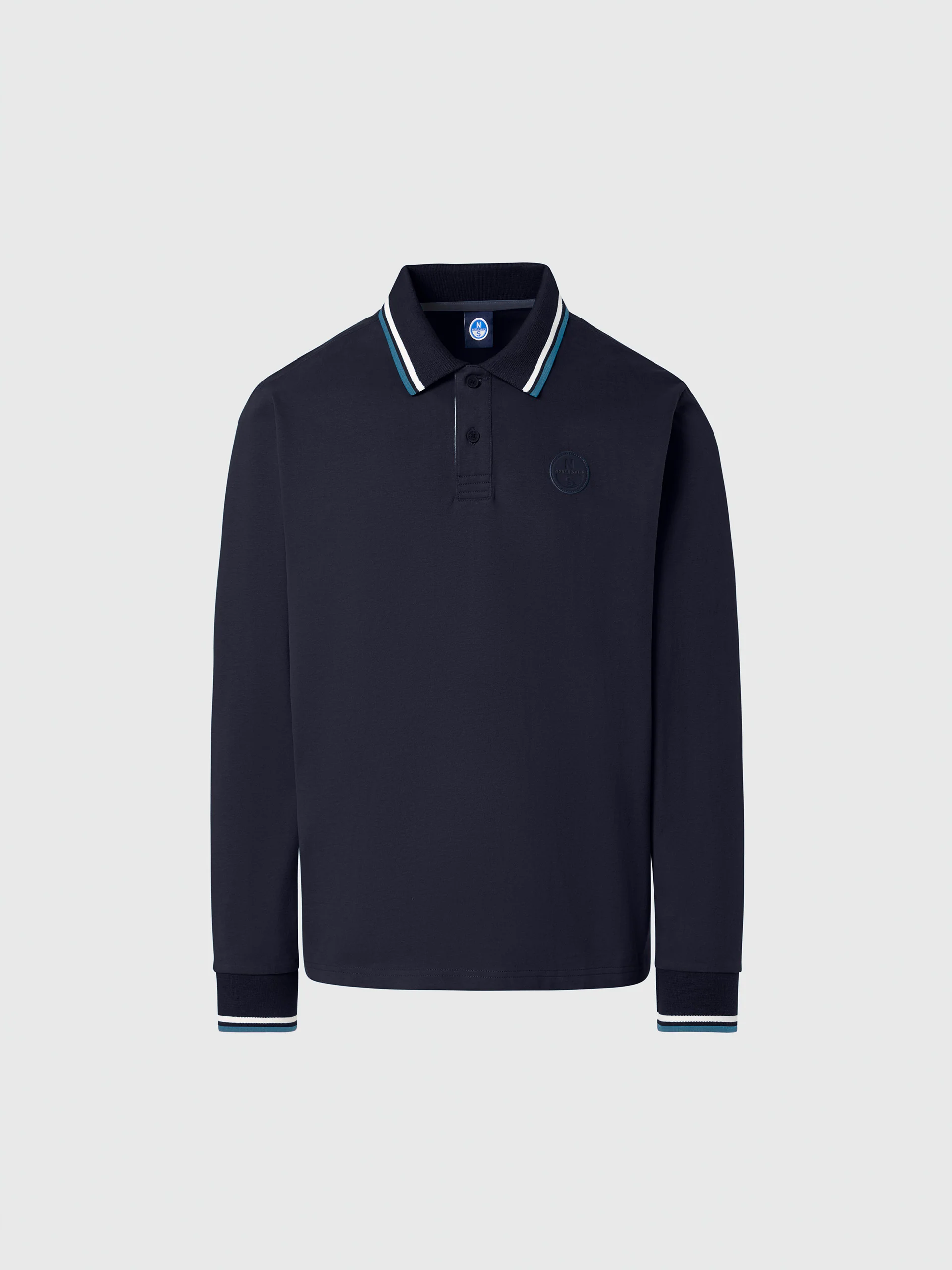 Polo shirt with elbow patches - Image 21