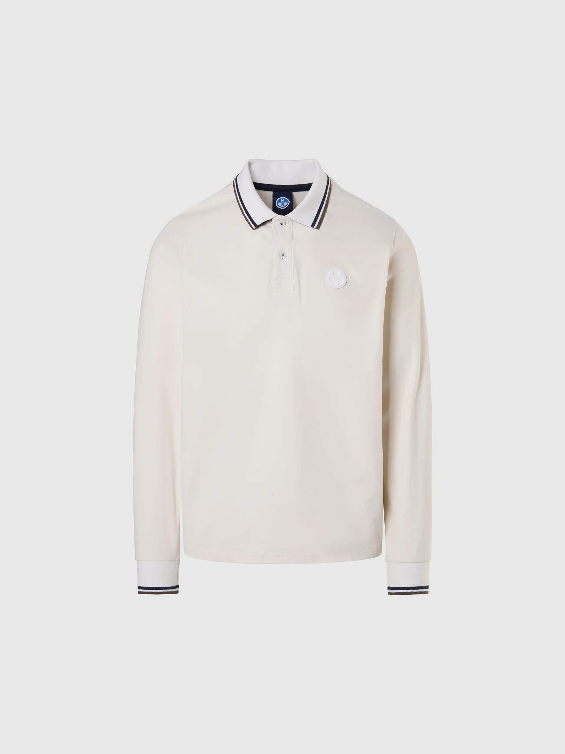 Polo shirt with elbow patches - Image 3
