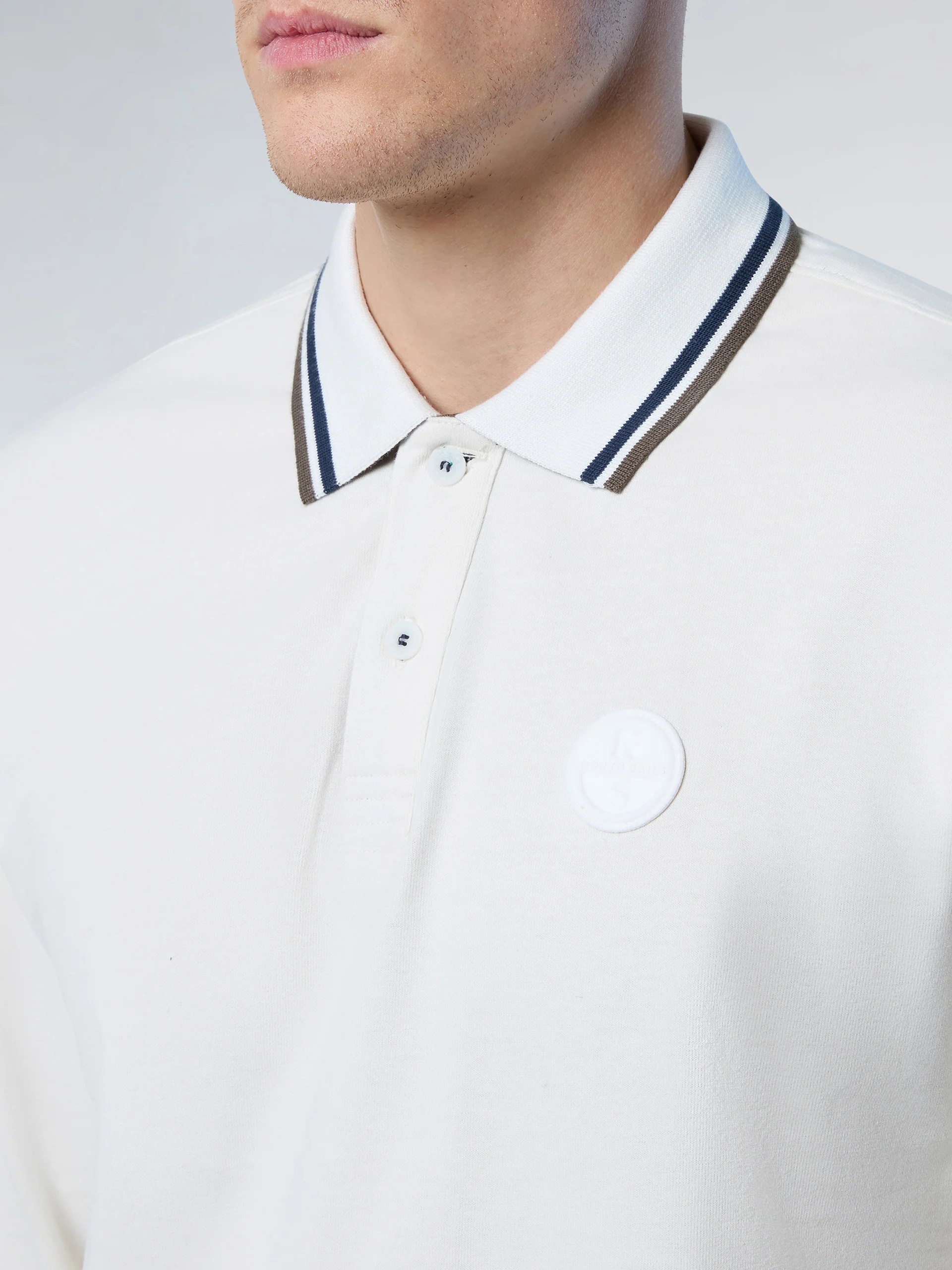 Polo shirt with elbow patches - Image 6