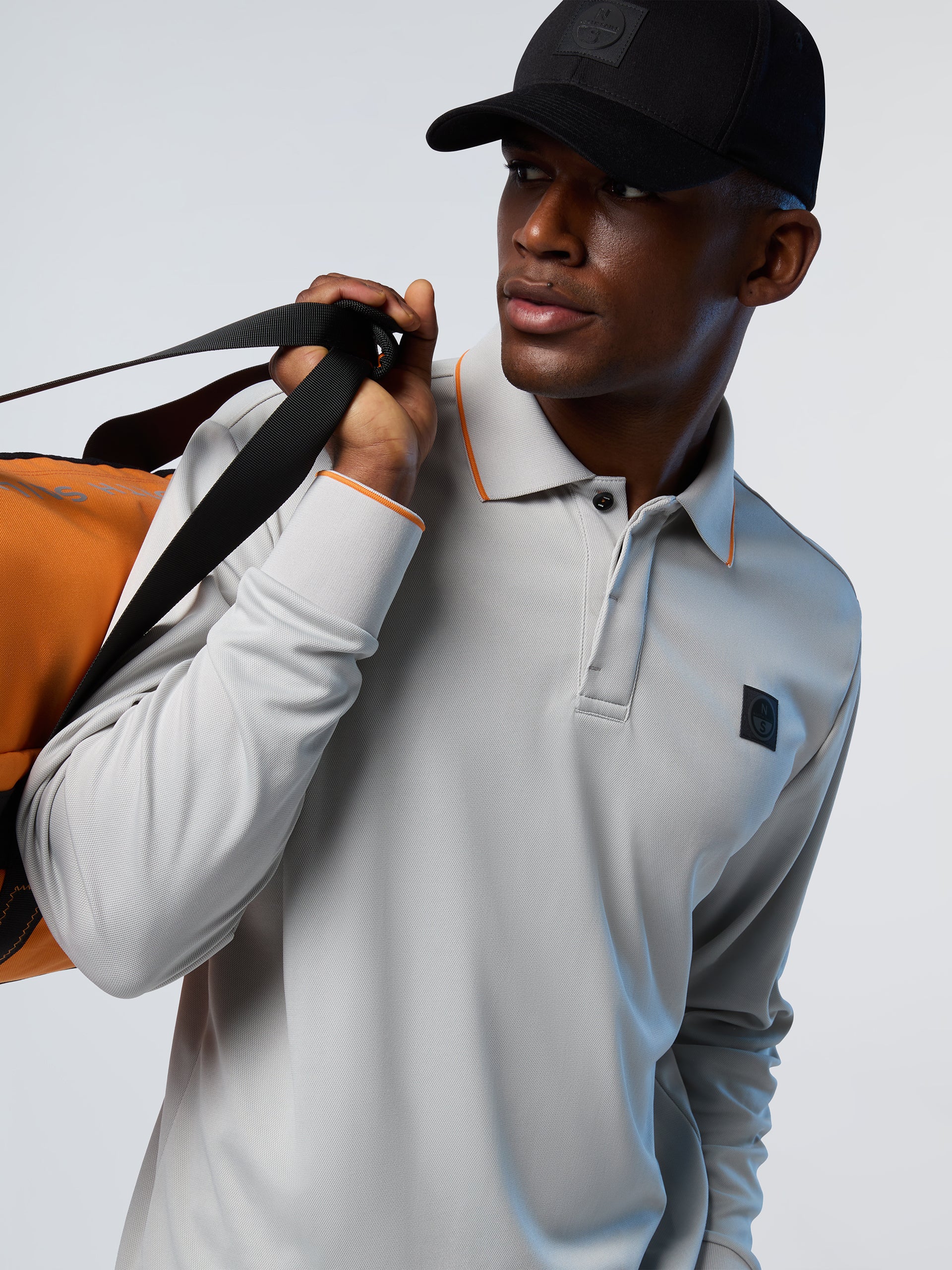 Coolmax piqué long-sleeved polo shirt - Image 2
