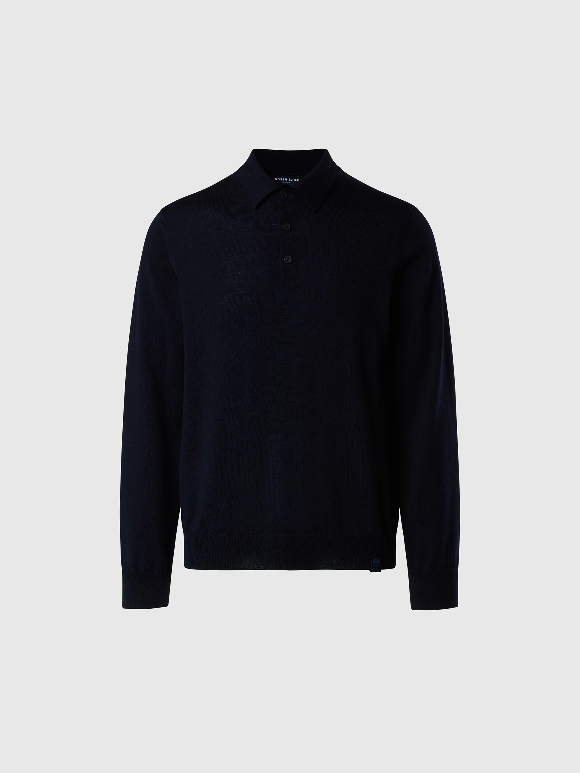 Merino wool polo sweater - Image 4