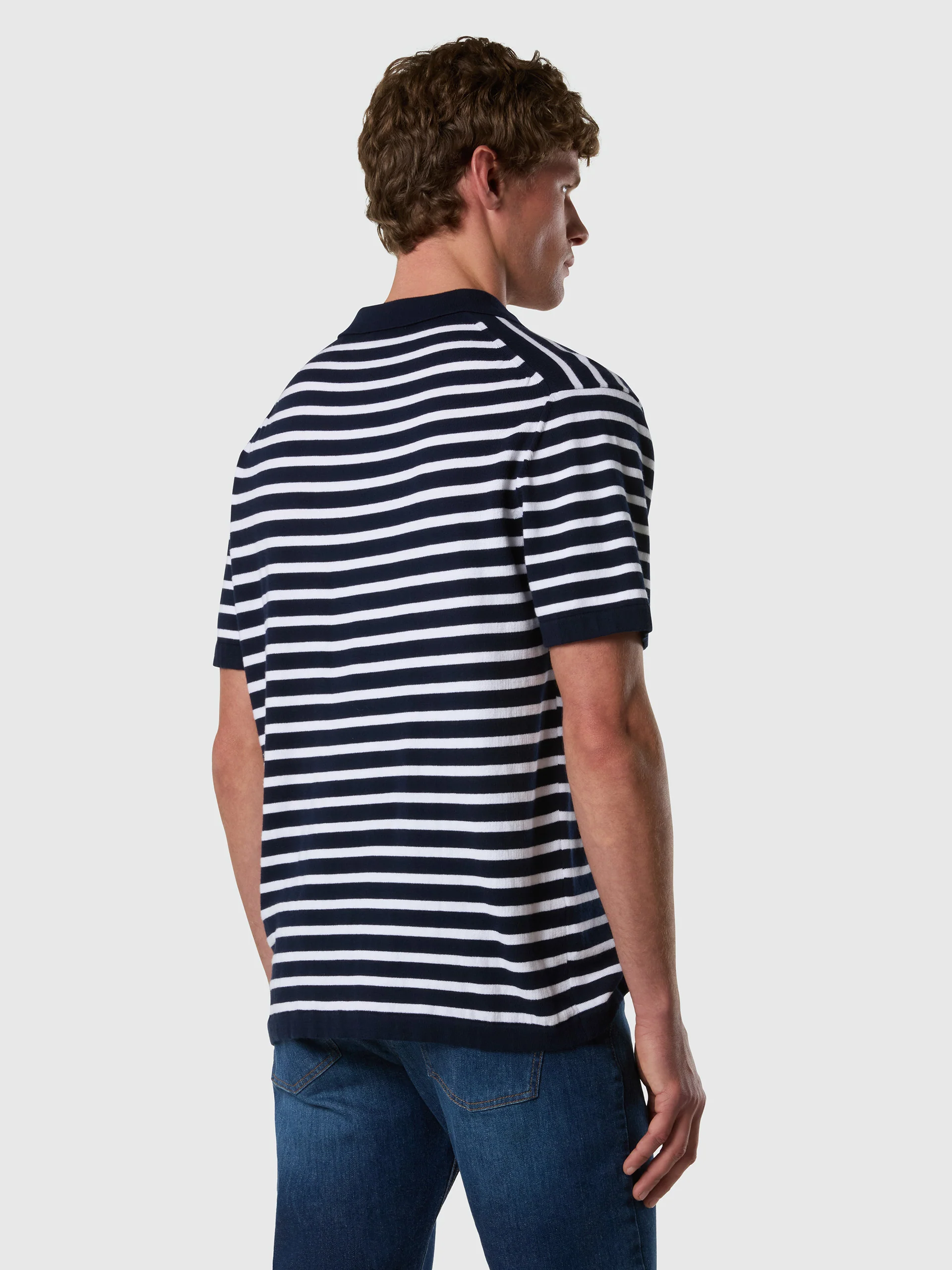 Striped polo shirt - Image 4
