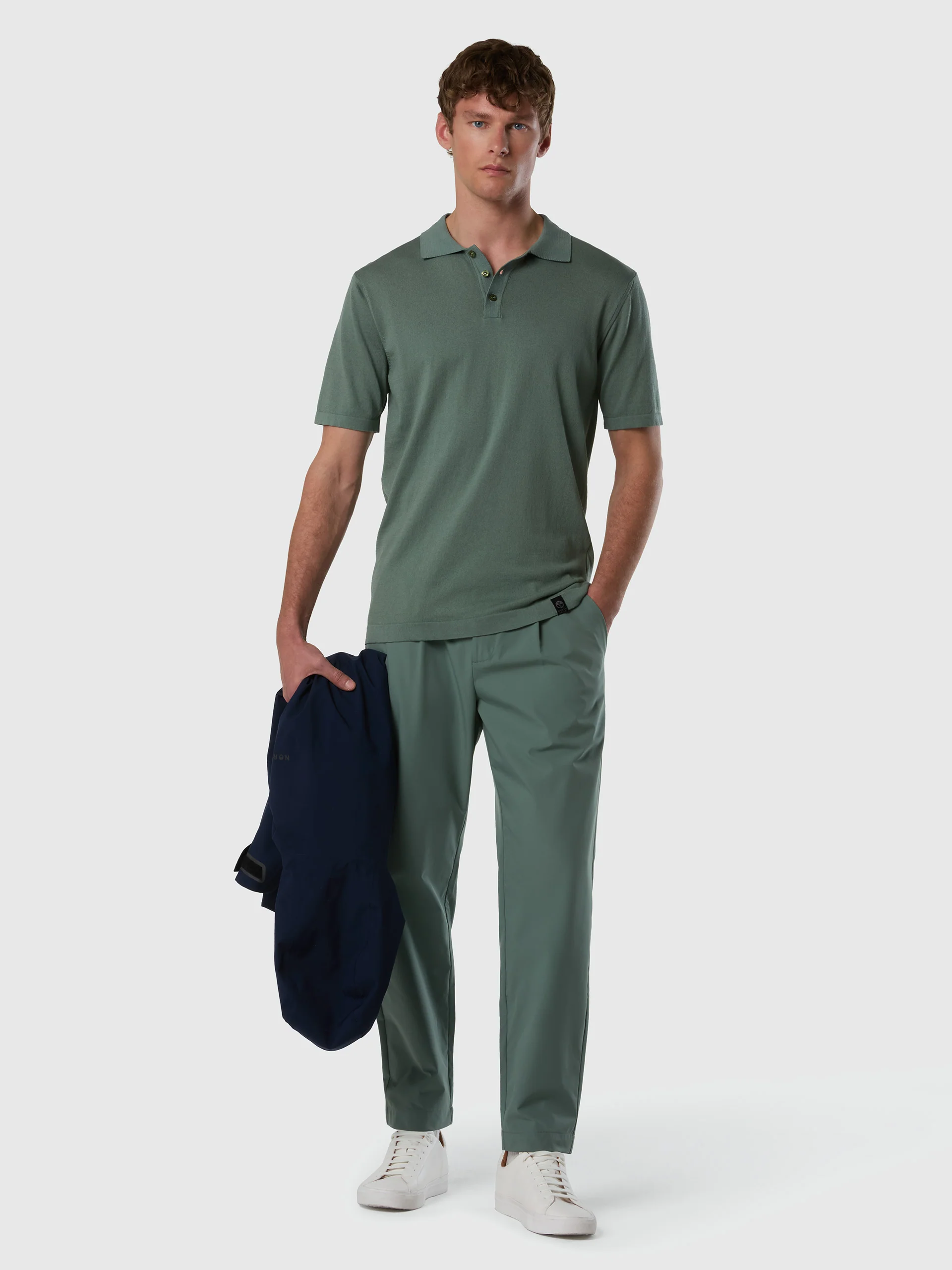 Pima cotton polo shirt - Image 5
