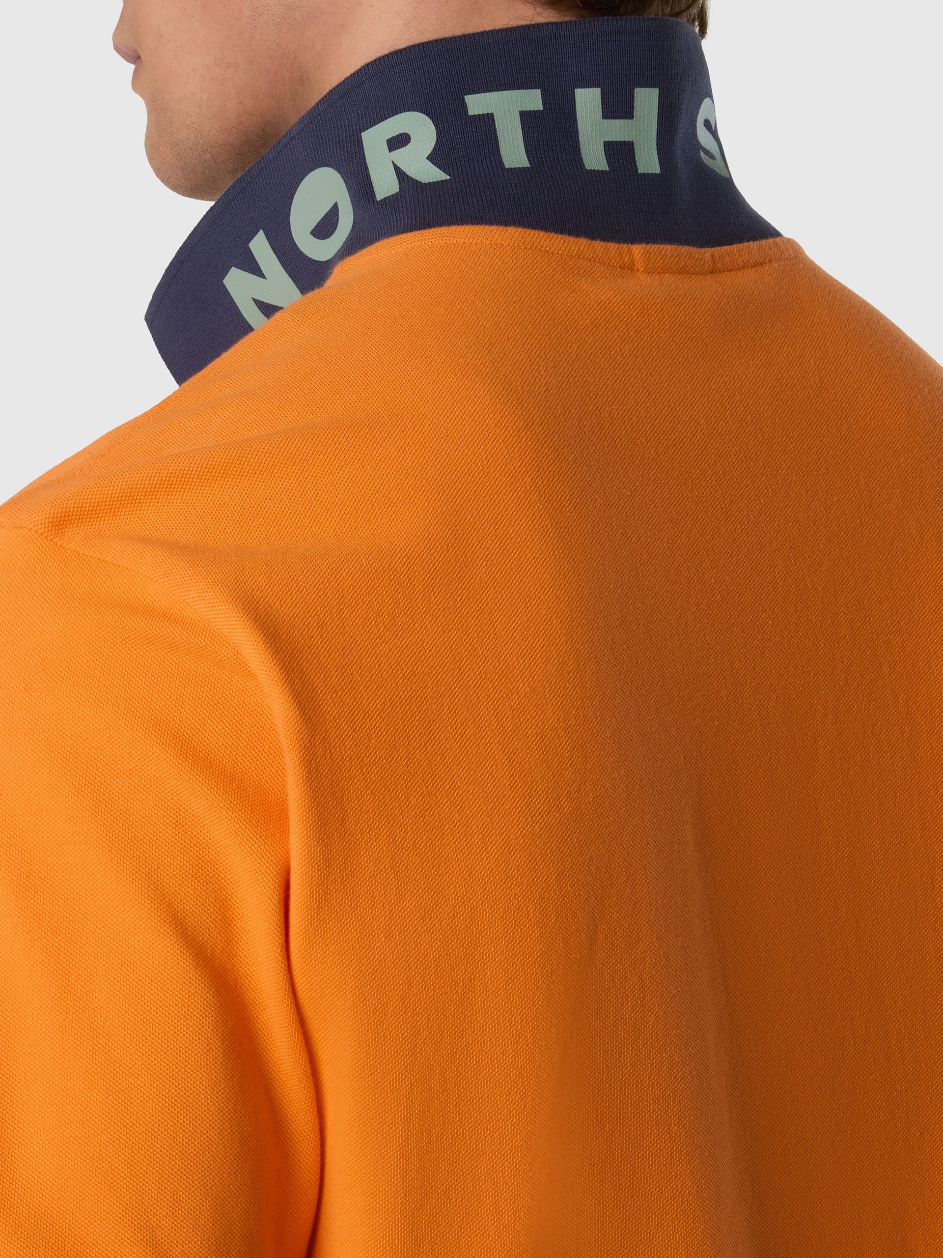 Polo shirt with mismatch cuffs - Image 21