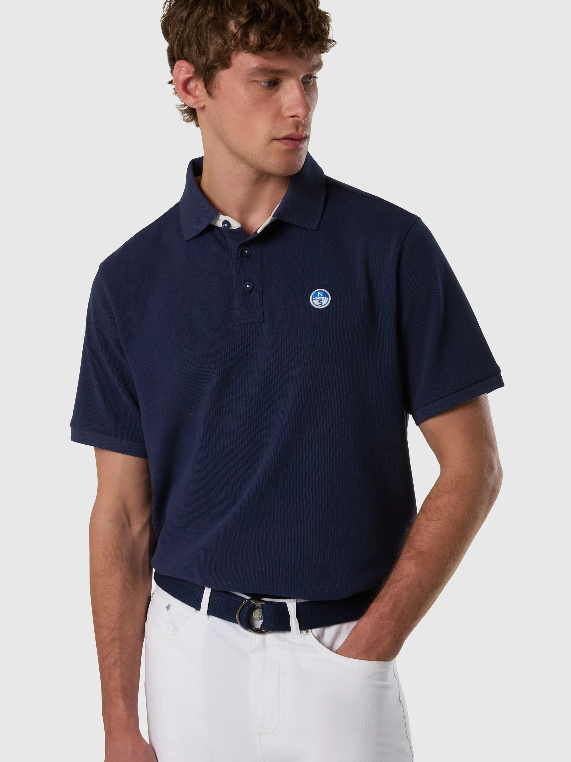 Polo shirt with logo neck - Image 23