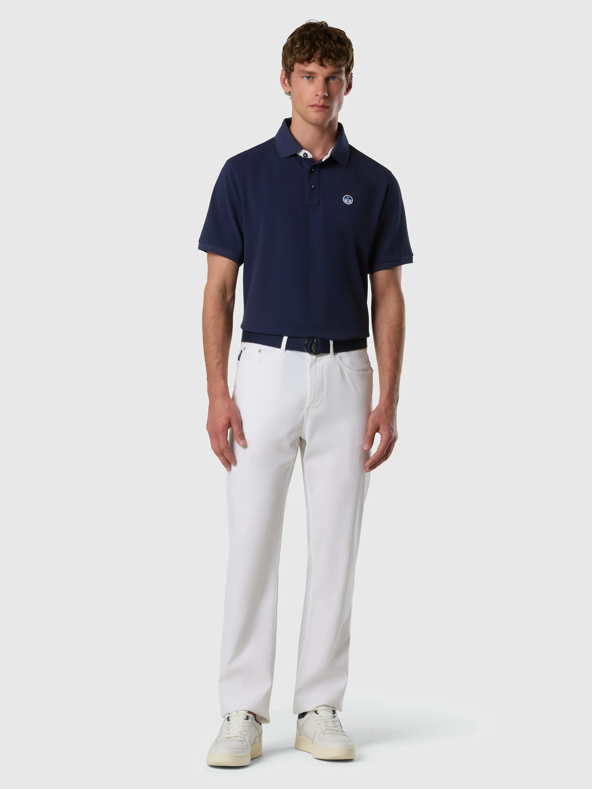 Polo shirt with logo neck - Image 26