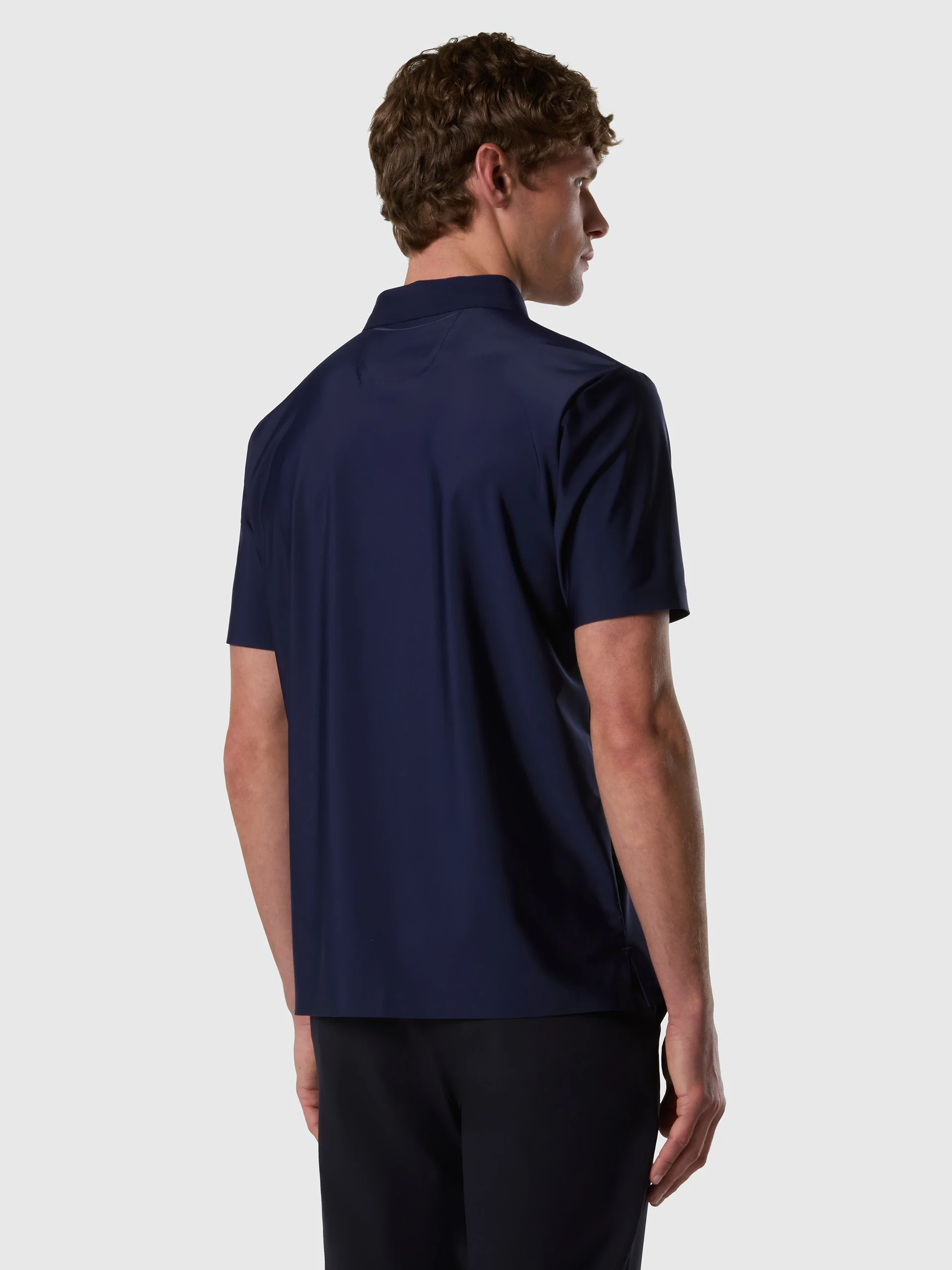 Stretch nylon polo shirt - Image 10