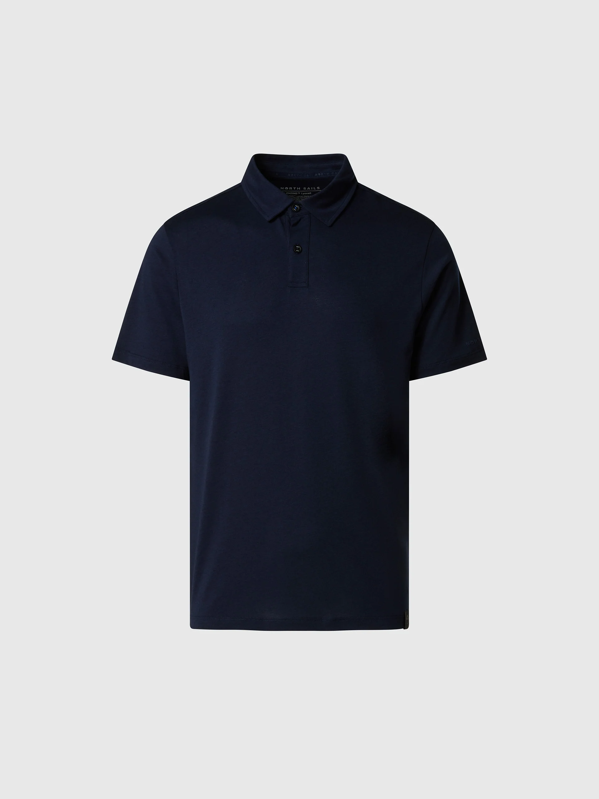 TENCEL™ jersey polo shirt - Image 3