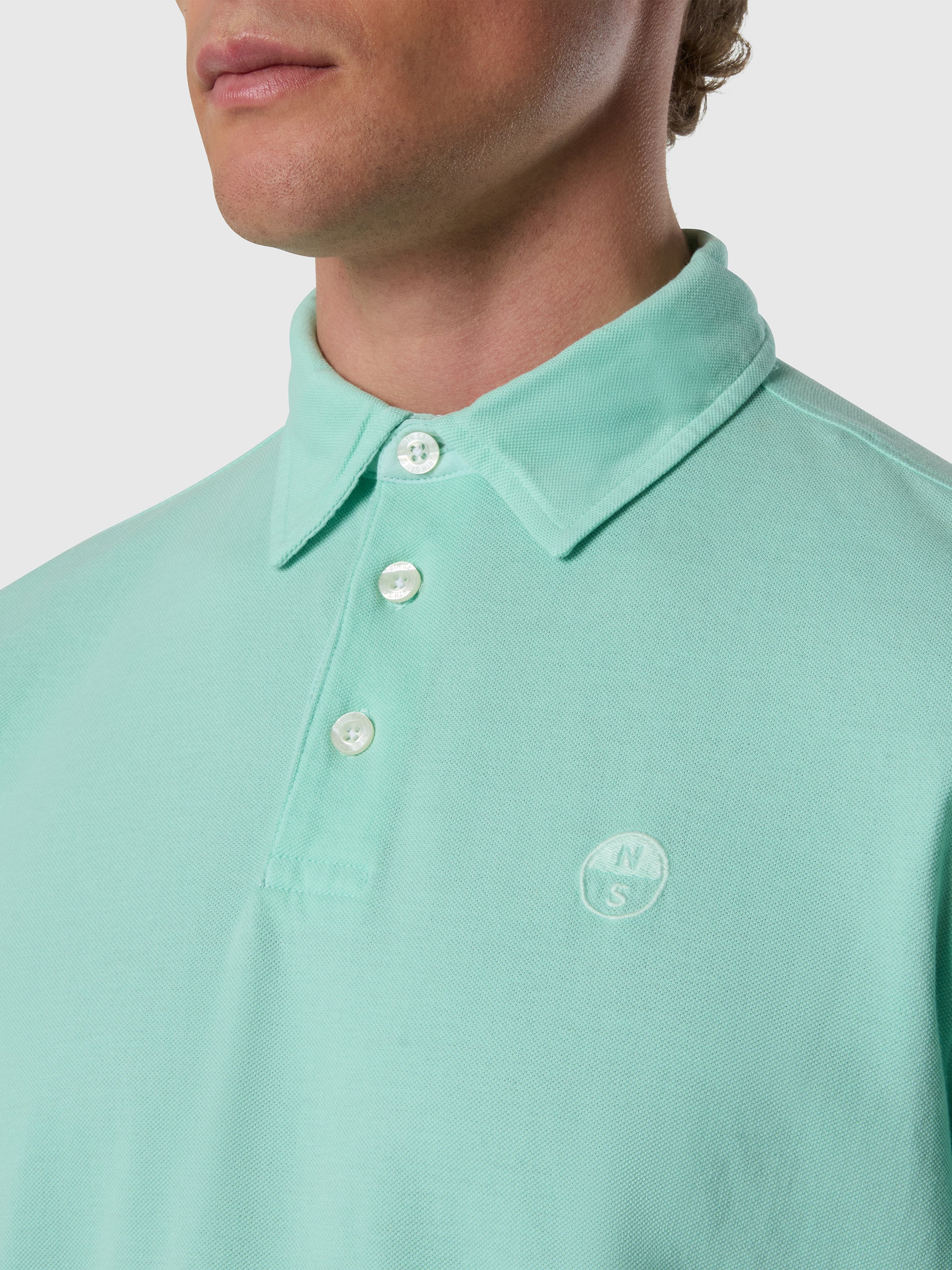 Polo shirt with North Sails embroidery - Image 12