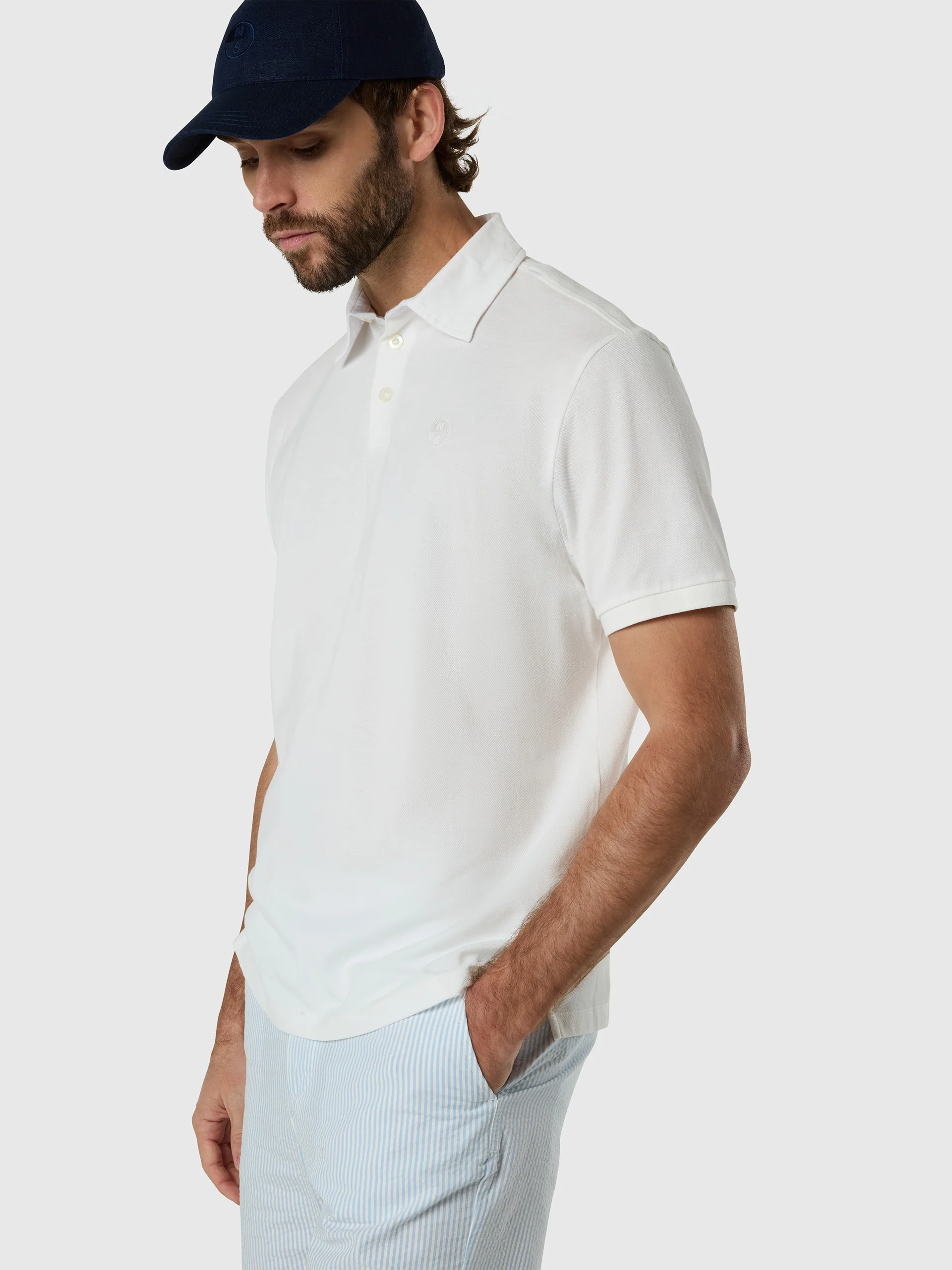 Polo shirt with North Sails embroidery - Image 2